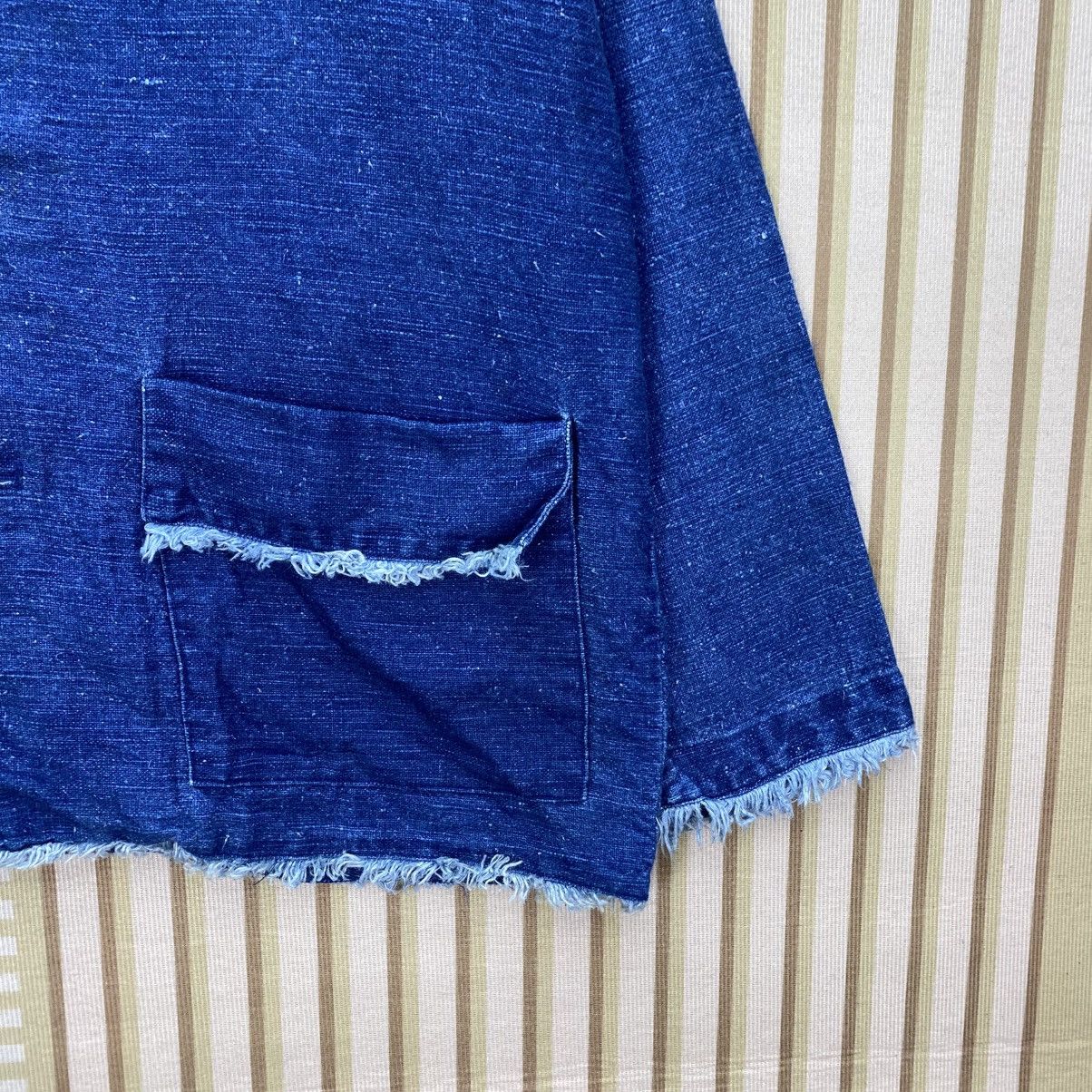 Blue Blue Japan 🫶Blue Blue Arigato Style Vintage Allix indigo blue jacket Size US M / EU 48-50 / 2 - 5 Thumbnail