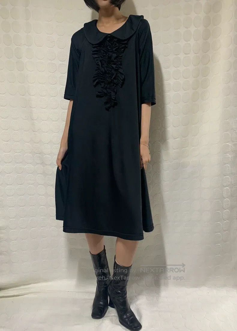 Comme des Garcons Comme Des Garcons Peter pan collar ruffled dress Size M / US 6-8 / IT 42-44 - 1 Thumbnail