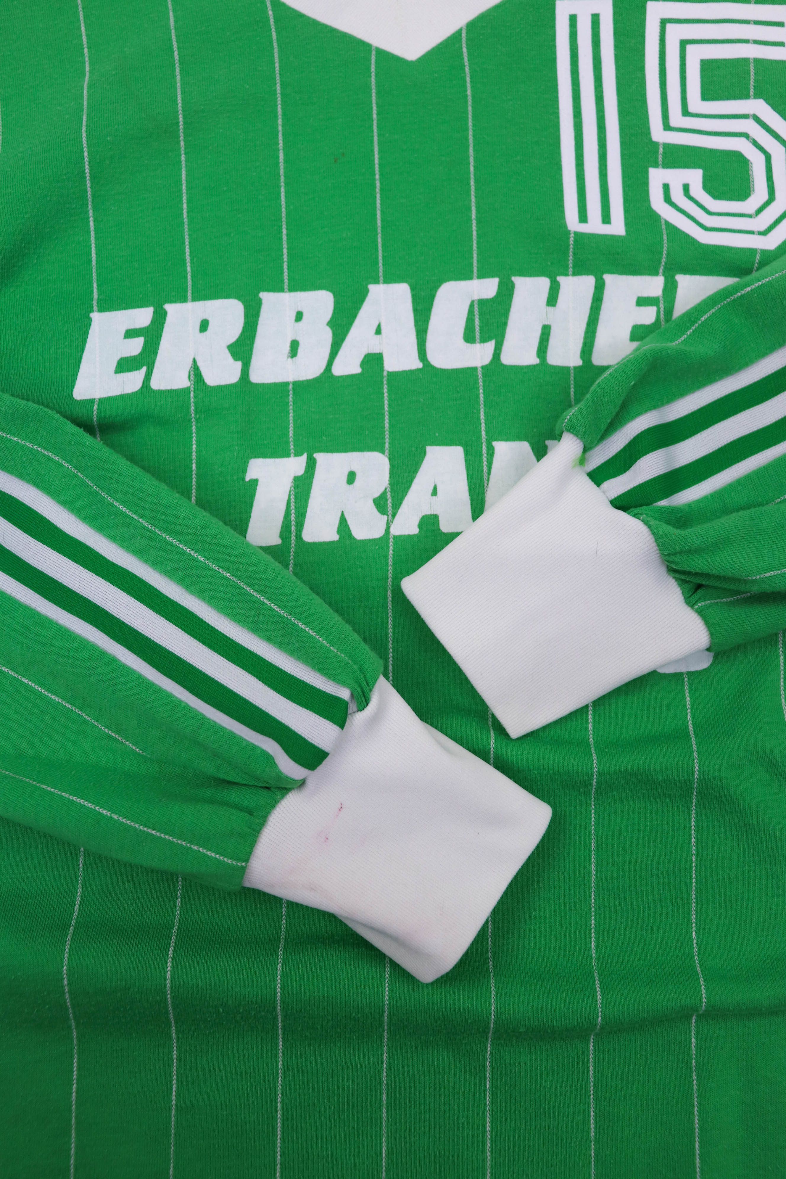 Adidas 70-80s Vintage Adidas Ventex Made in France LS Soccer Shirt Size US M / EU 48-50 / 2 - 8 Thumbnail