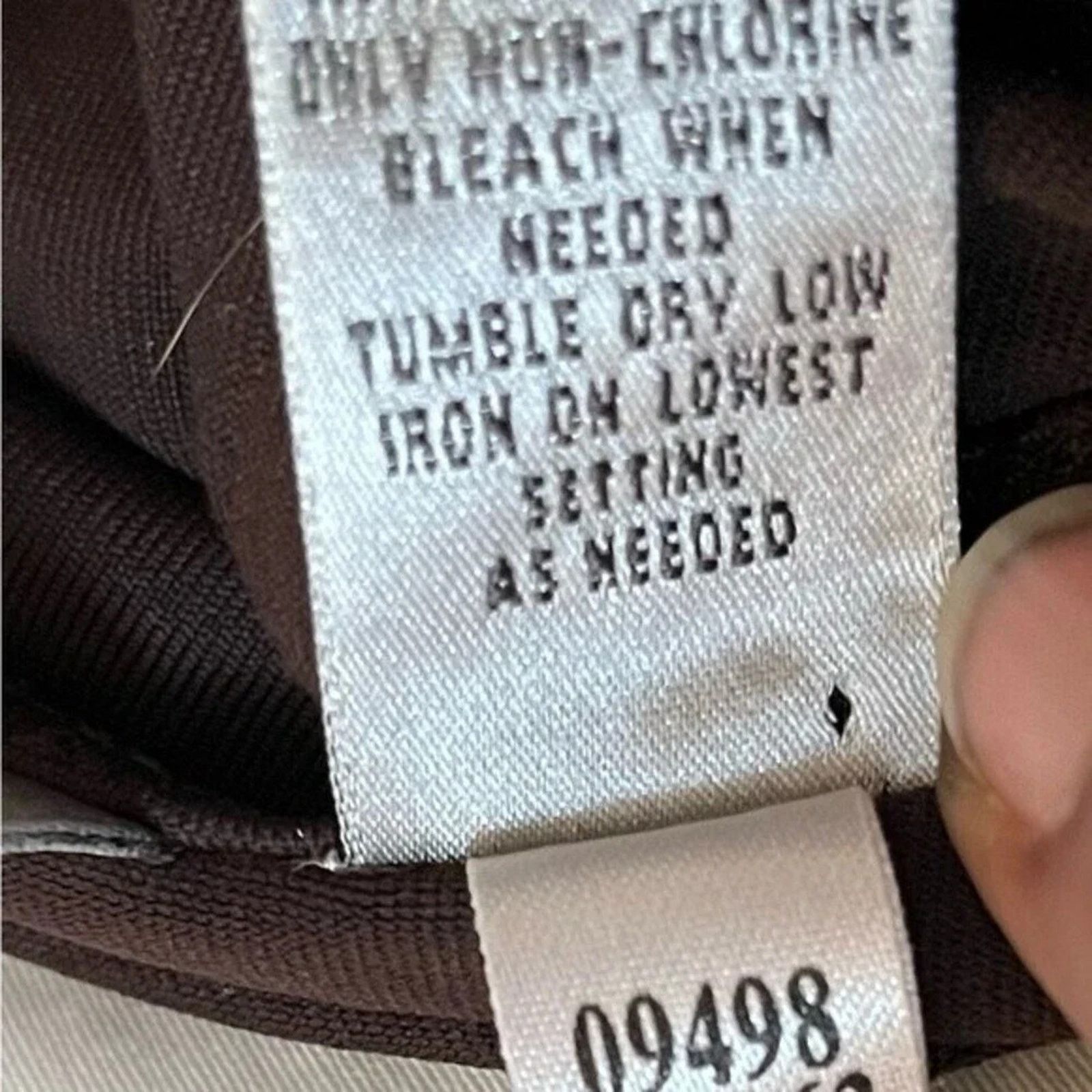 Chicos Chico’s chocolate brown long sleeve top, size 1 (M). Size M / US 6-8 / IT 42-44 - 5 Thumbnail