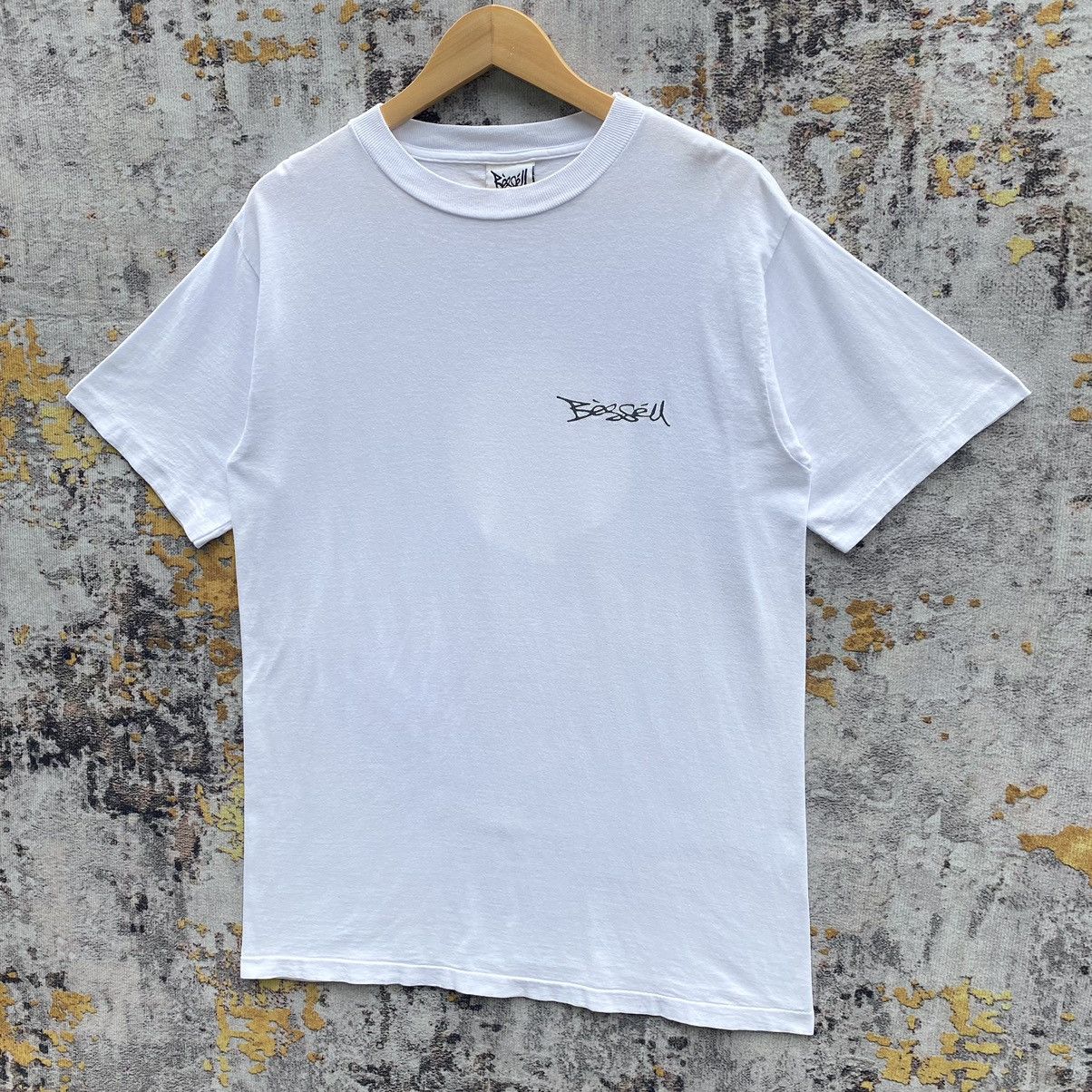 Vintage Vintage 90s Bessell Skateboard Shirt Bessell Logo Back Hit Size US M / EU 48-50 / 2 - 3 Thumbnail