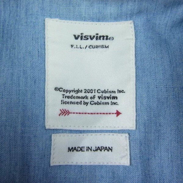 Visvim visvim 21SS CHORE P. W. SHIRT L/S CHAMBRAY Long Sleeve Shir Size US L / EU 52-54 / 3 - 4 Thumbnail