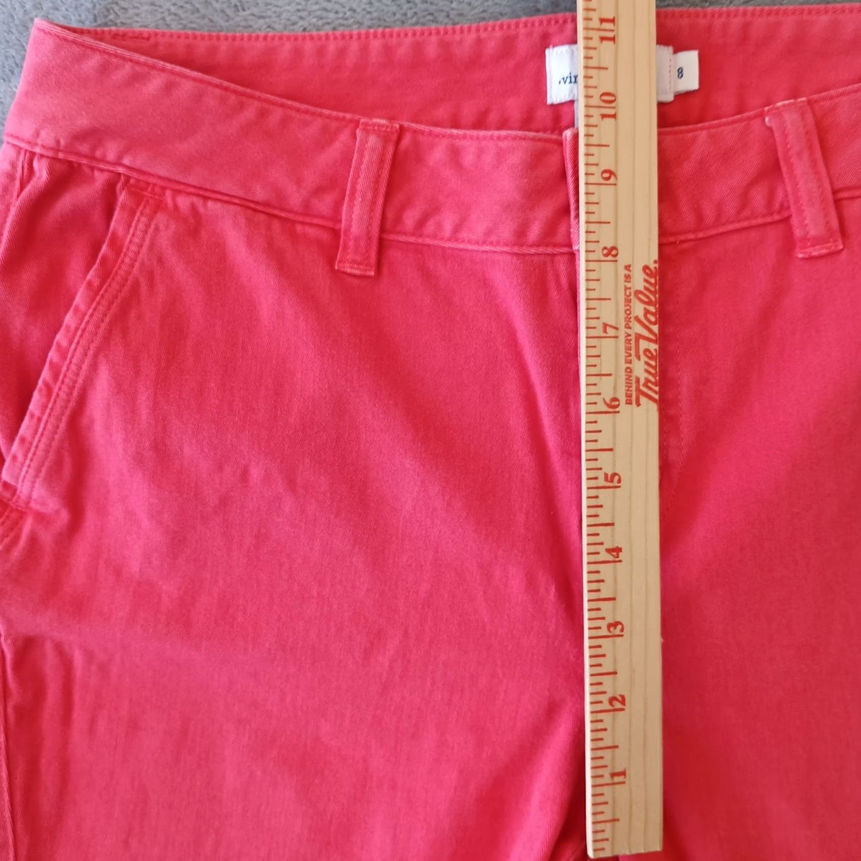 Vineyard Vines Vineyard Vines Pants Womens Size 8 Pink 31x27.5 Mid Rise Stretch Ankle Size 30" / US 8 / IT 44 - 4 Thumbnail