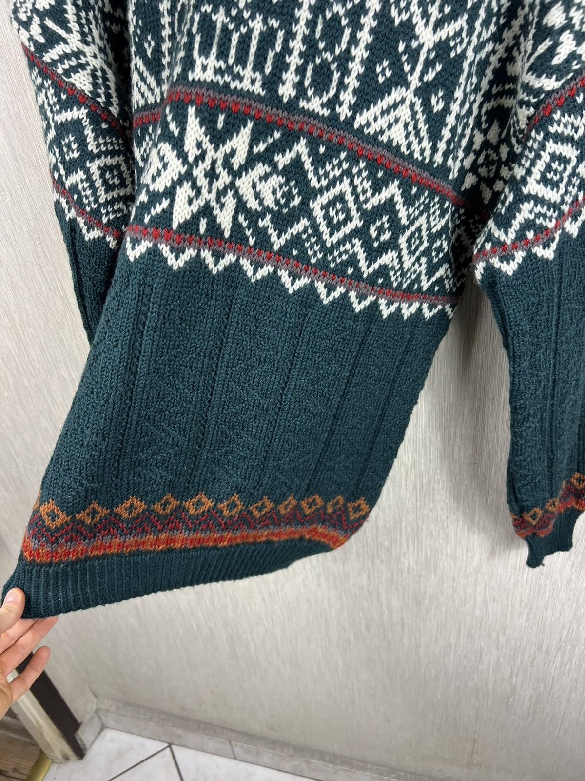 Dale Of Norway Vintage 90s Dale of Norway trondheim patterned wool sweater Size US L / EU 52-54 / 3 - 18 Thumbnail