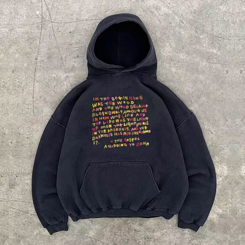 Vintage Street-style Casual Hoodie Size US M / EU 48-50 / 2 - 1 Thumbnail