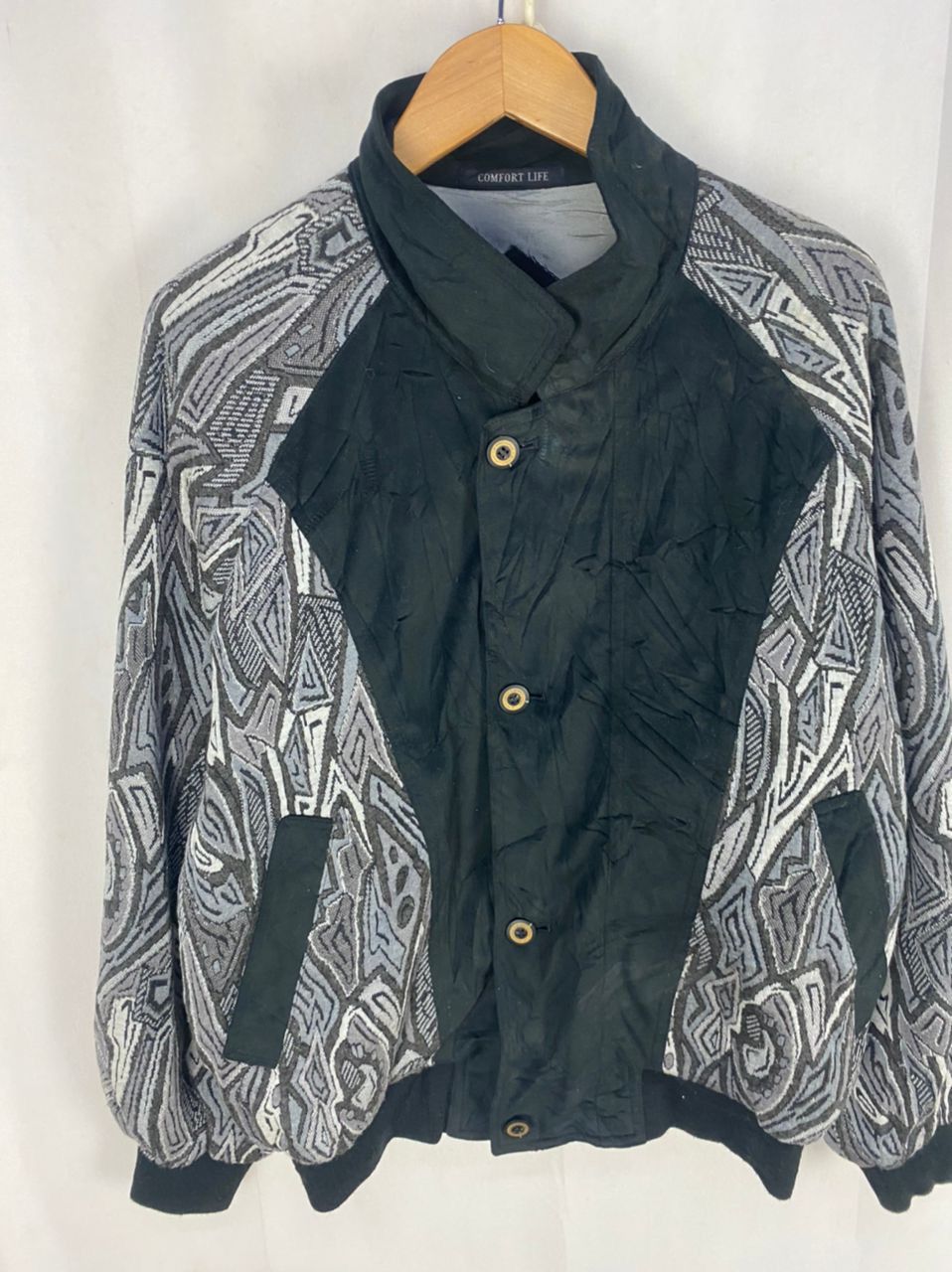 Japanese Brand Comfort life Bomber zipper jacket Size US L / EU 52-54 / 3 - 3 Thumbnail