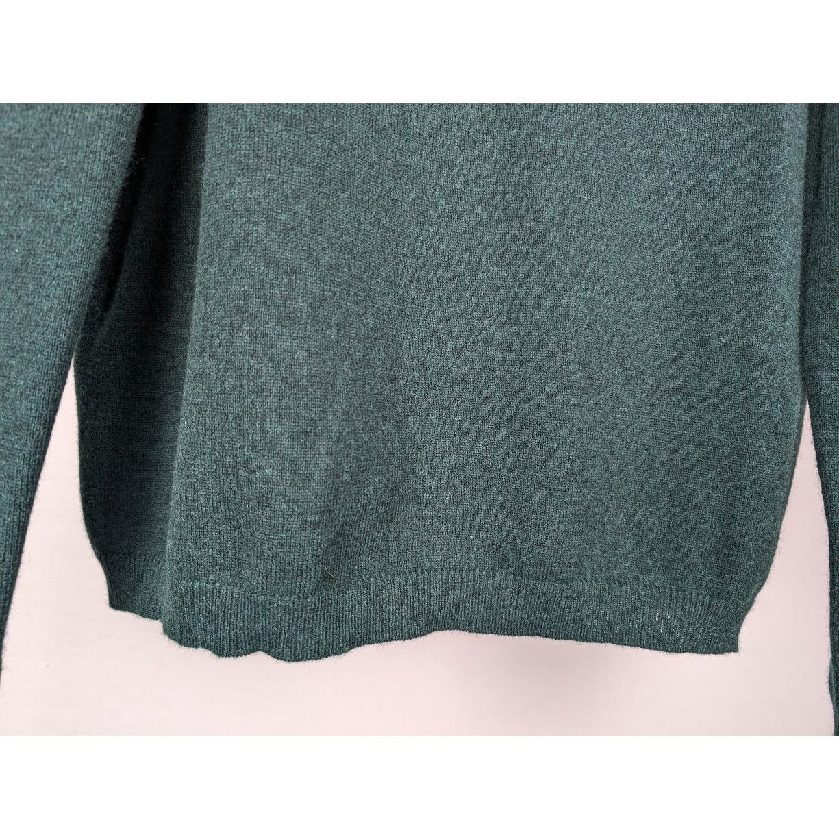 Saint Laurent Paris o1rshd1 Sweater Cachemire in Vert Fonce Size US XXL / EU 58 / 5 - 7 Thumbnail