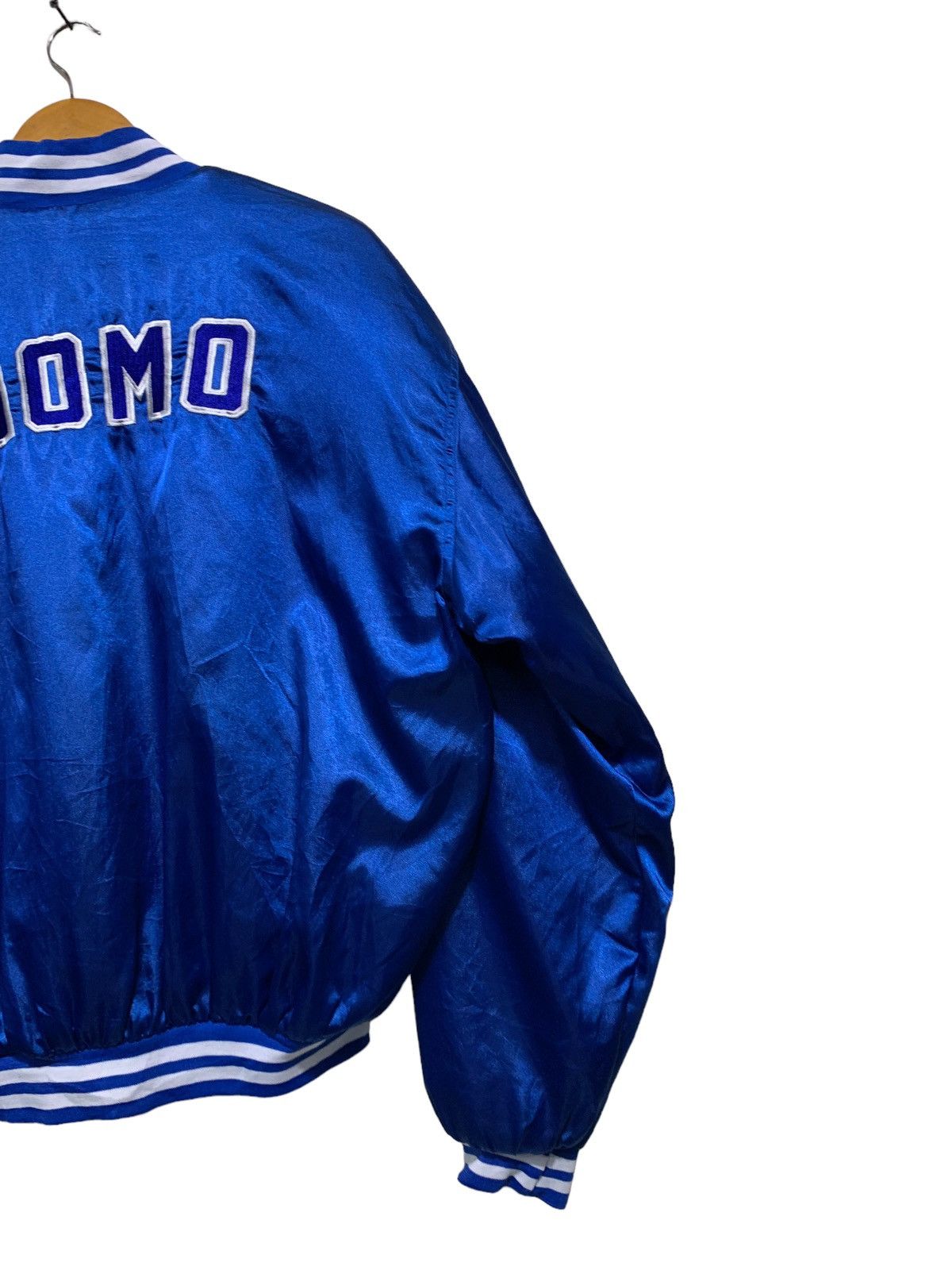 MLB × Vintage 🔥VTG NOMO L.A DODGERS SATEEN BOMBER JACKETS Size US M / EU 48-50 / 2 - 7 Thumbnail