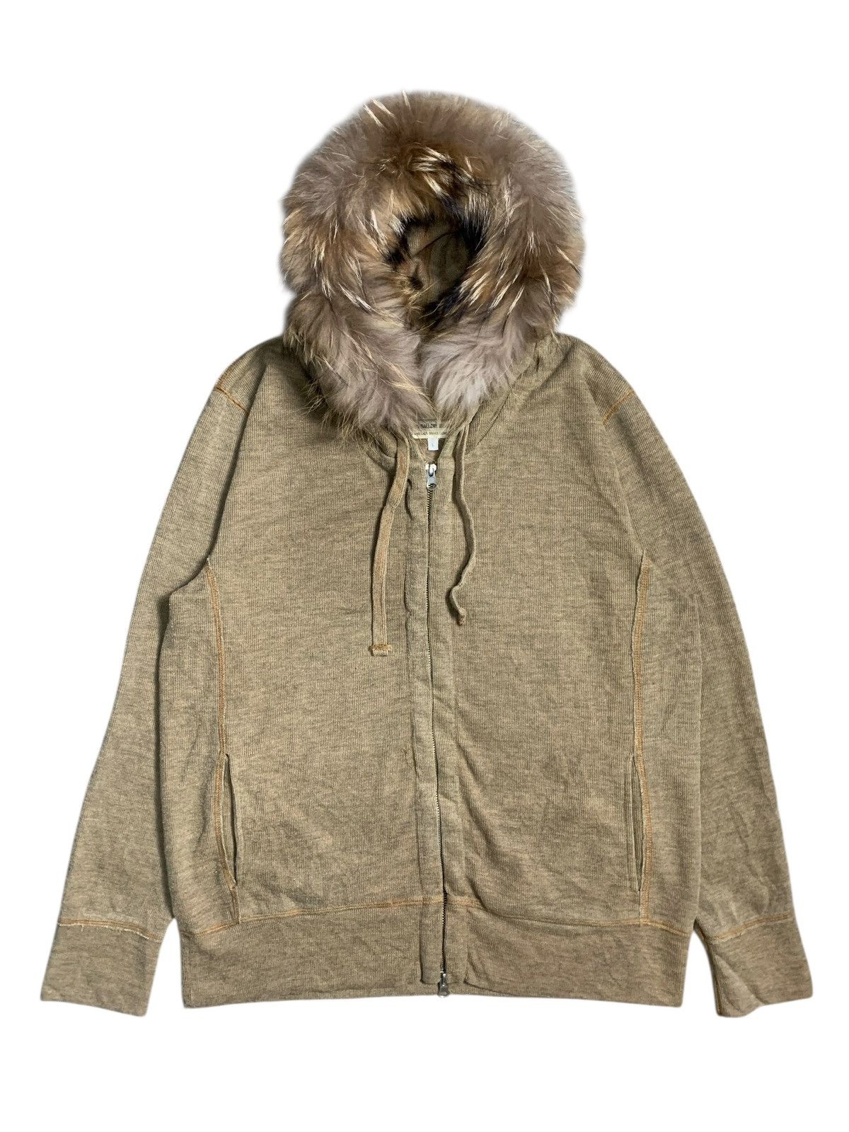 Vintage goa fur zip up hoodie | Grailed