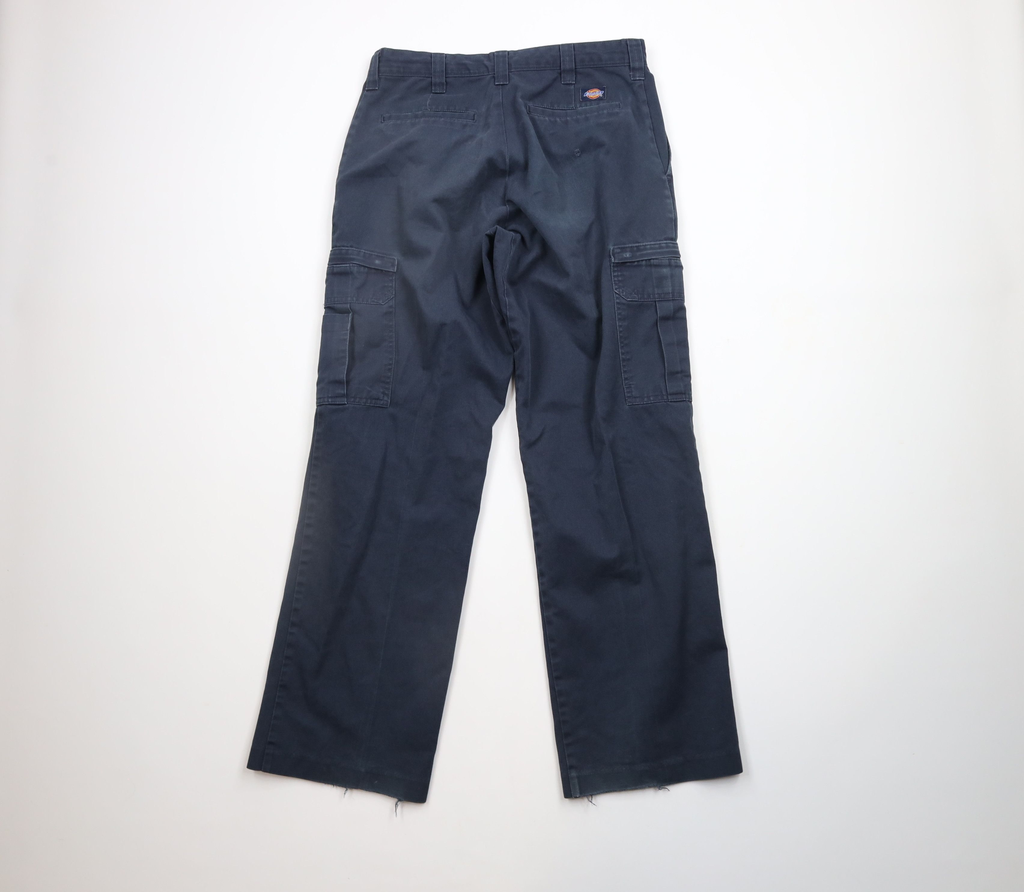Dickies × Vintage Vintage 90s Dickies Wide Leg Cargo Workwear Mechanic Pants Size US 32 / EU 48 - 13 Thumbnail