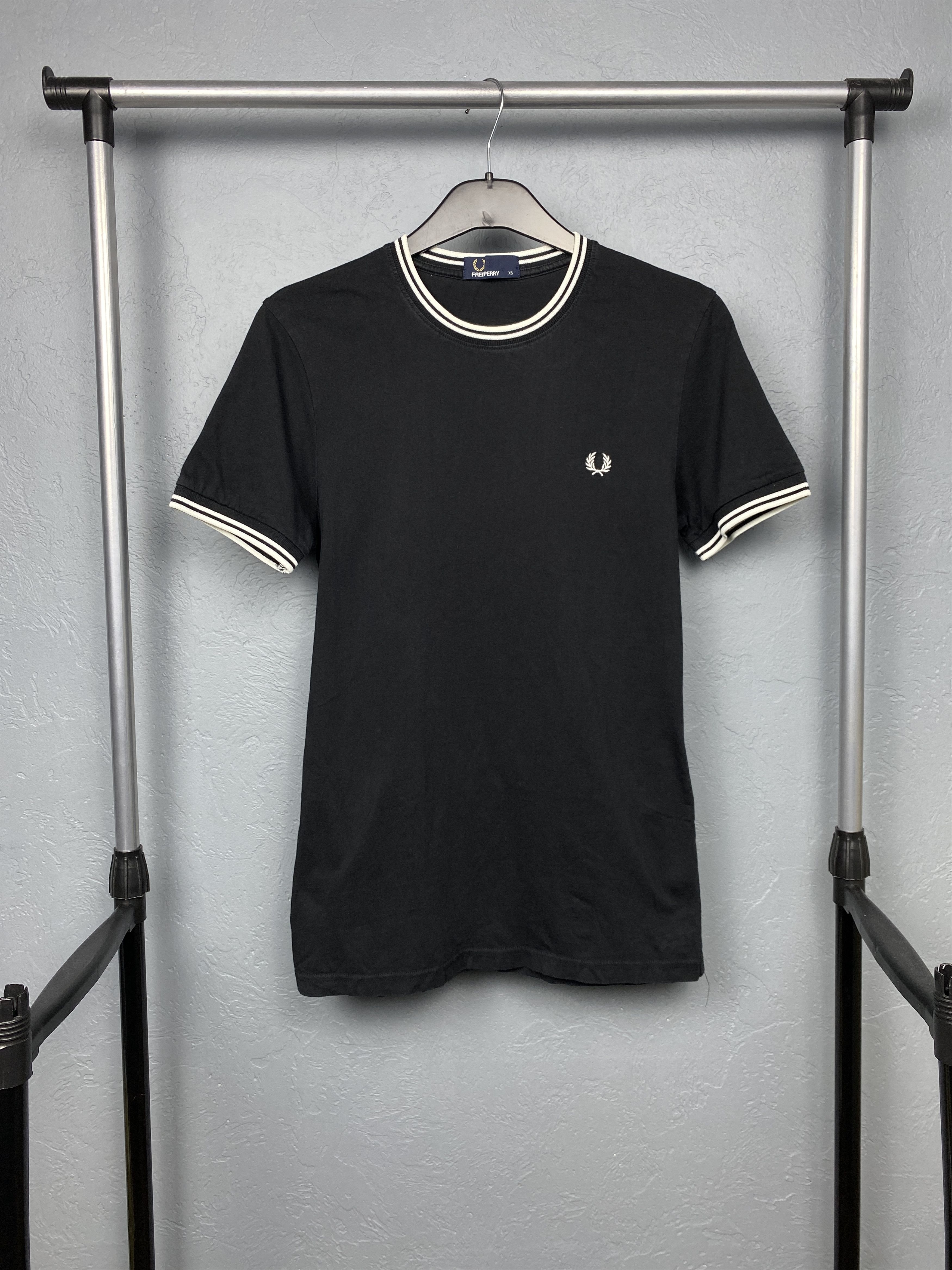 Fred Perry Fred Perry Vintage Mens Crew Neck T-Shirt Size US XS / EU 42 / 0 - 1 Thumbnail