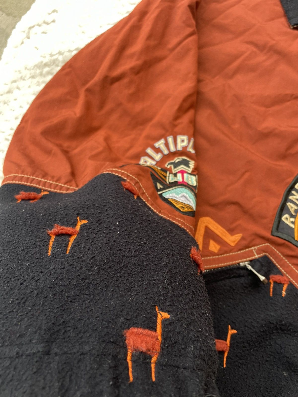 Bogner Vintage Bogner Jacket with Embroidered Alpacas Size US L / EU 52-54 / 3 - 9 Thumbnail