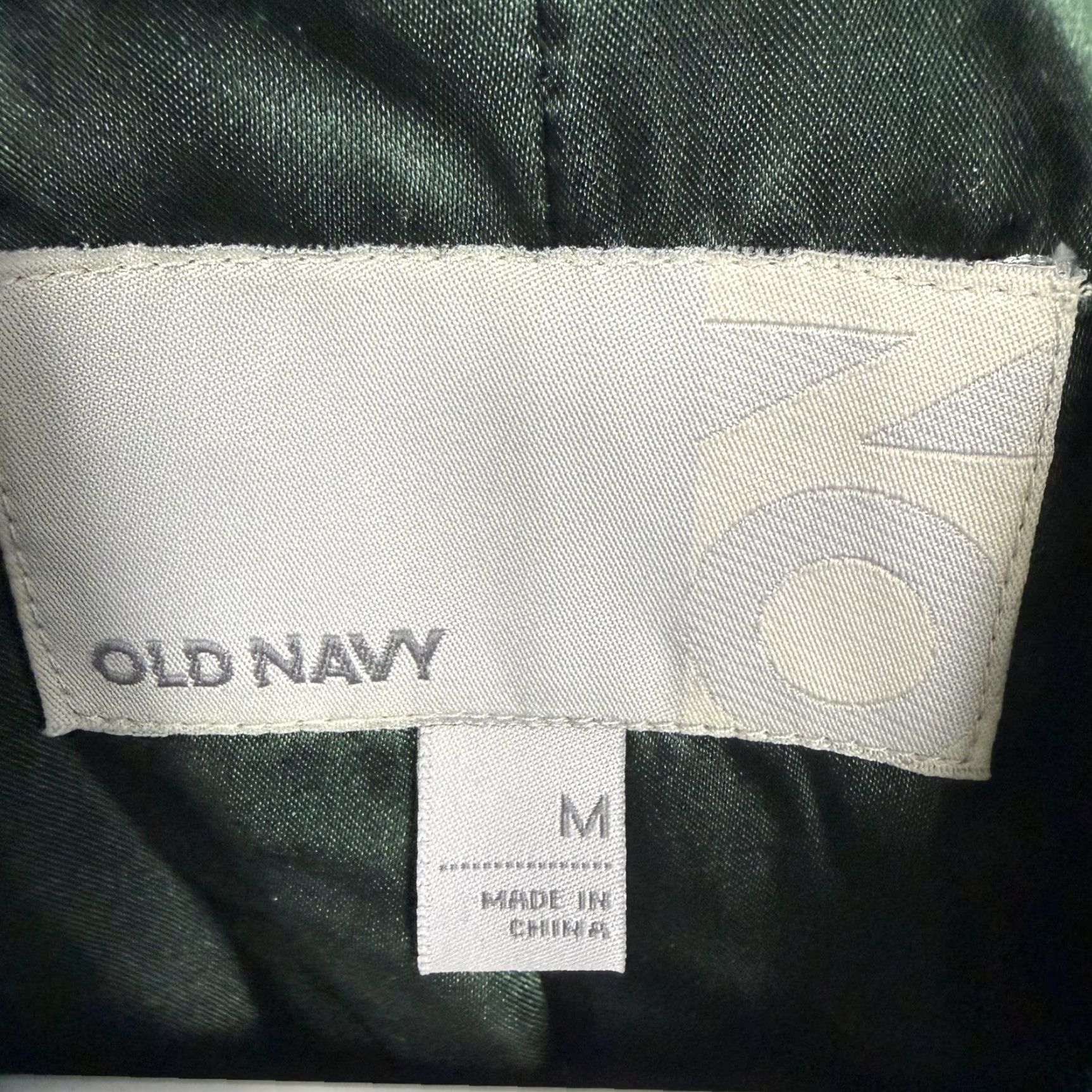 Old Navy Old Navy Peacoat Womens M Green Wool Blend Pleated Mod Dark Academia Twee Y2K Size M / US 6-8 / IT 42-44 - 5 Thumbnail