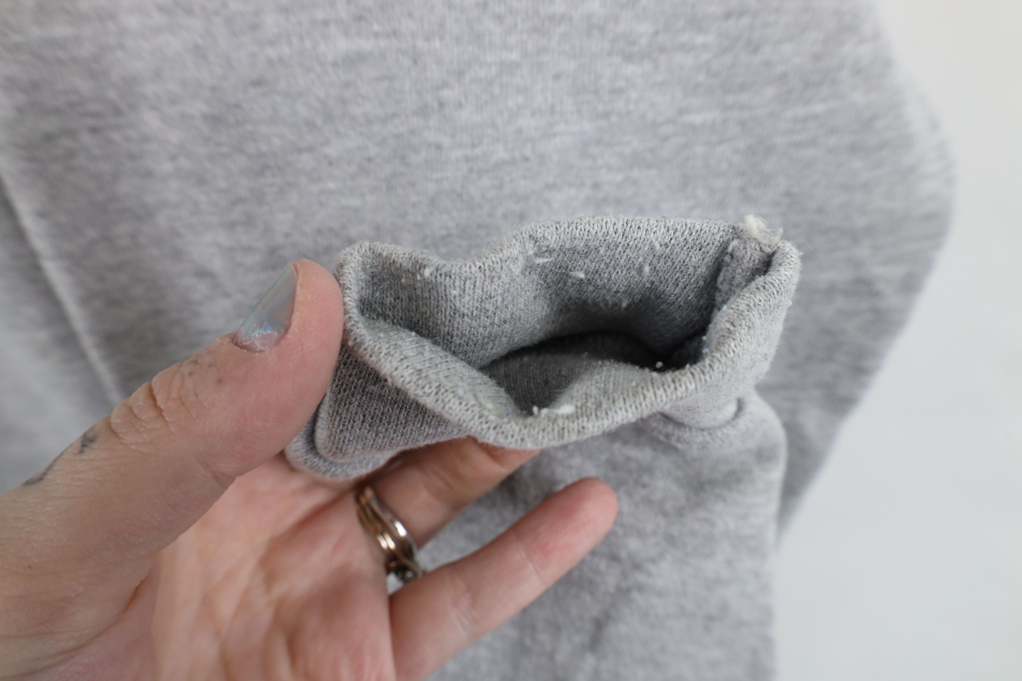 Disney × Vintage Vintage 90s Disney Mickey Mouse Hoodie Sweatshirt Gray USA Size US XL / EU 56 / 4 - 7 Thumbnail