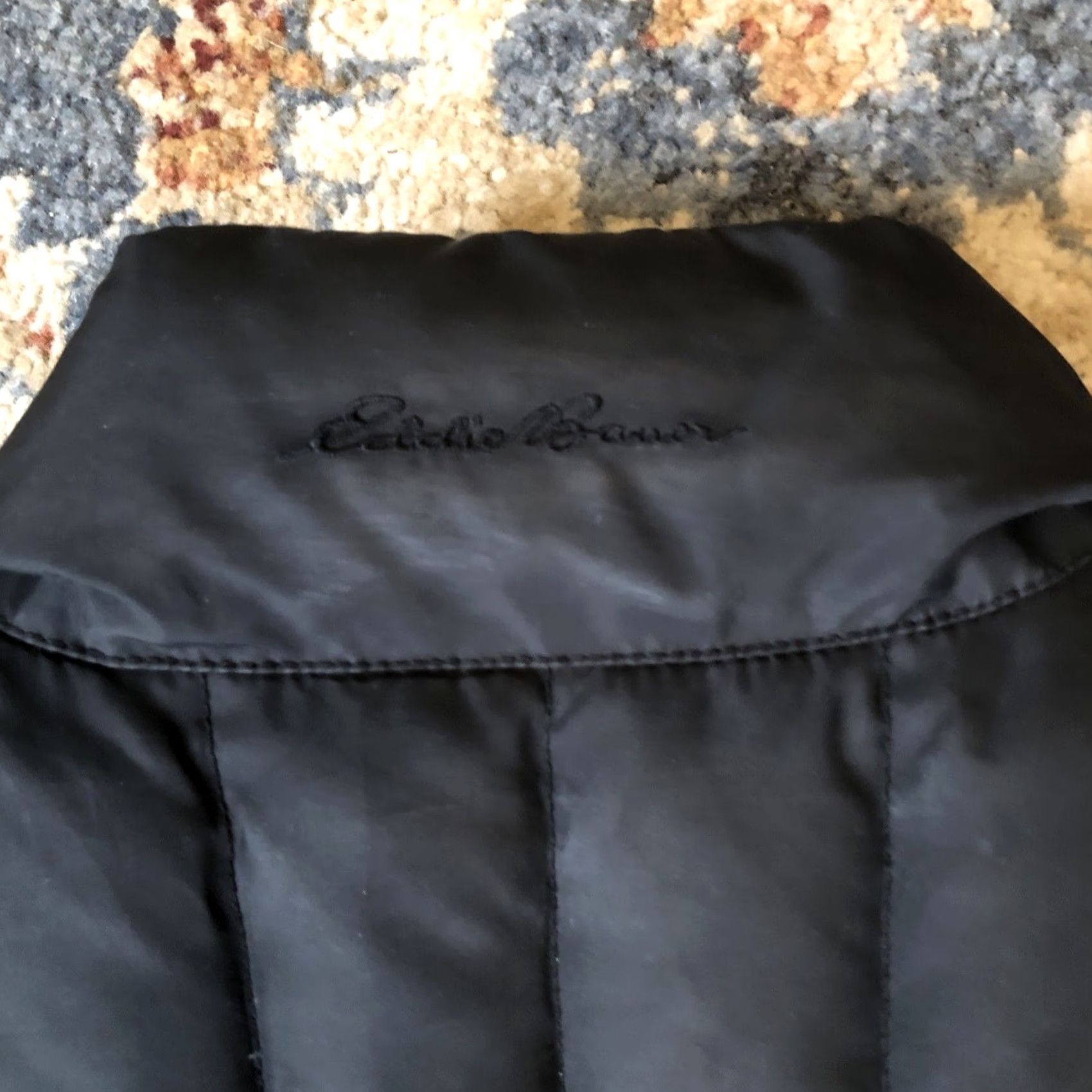 Eddie Bauer Eddie Bauer Men's Puffer Vest Quilted Full Zip Black Down S Vest Bodywarmer Outdoor Sportsmen Quilt Pattern Mid-Length Casual Size S / US 4 / IT 40 - 8 Thumbnail