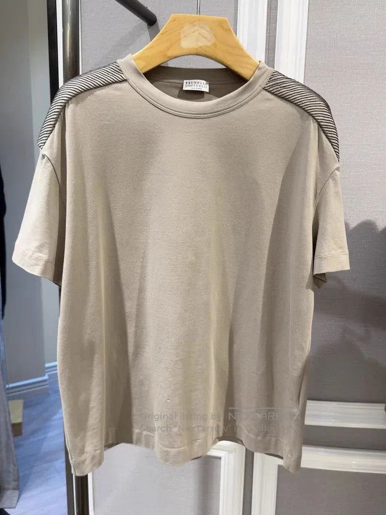 Brunello Cucinelli Brunello Cucinelli Cotton T. Size US M / EU 48-50 / 2 - 1 Thumbnail