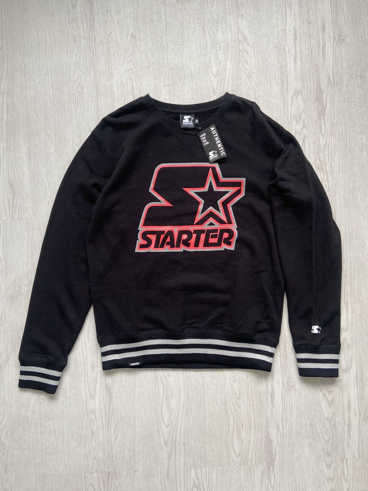Starter Vintage Deadstock 2000’s Starter Big Logo Sweatshirt Size US M / EU 48-50 / 2 - 1 Thumbnail