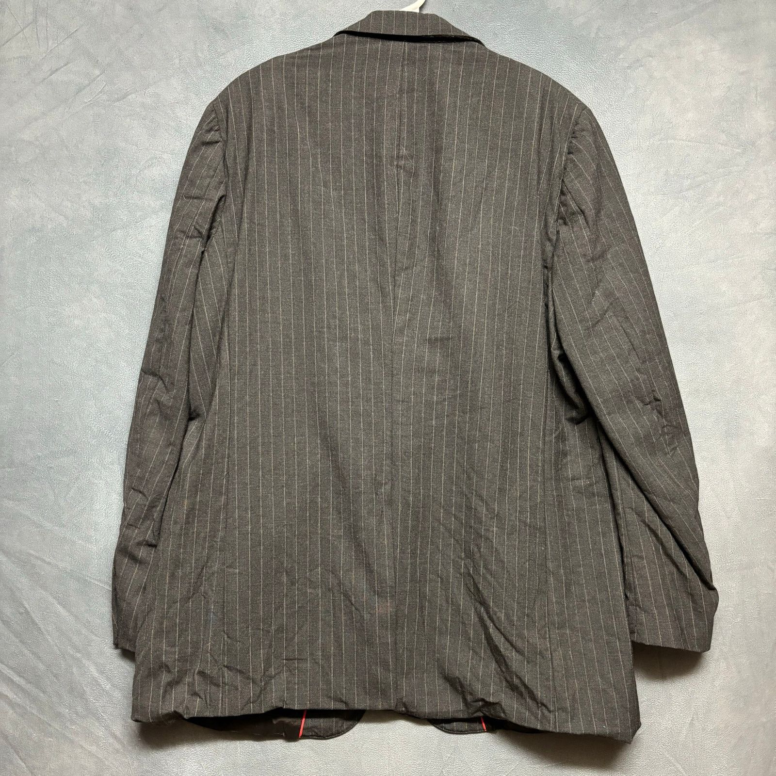 Other Patrick James Pin Stripe Blazer Jacket 44R 2 Buttons Wool Size 44R - 3 Thumbnail