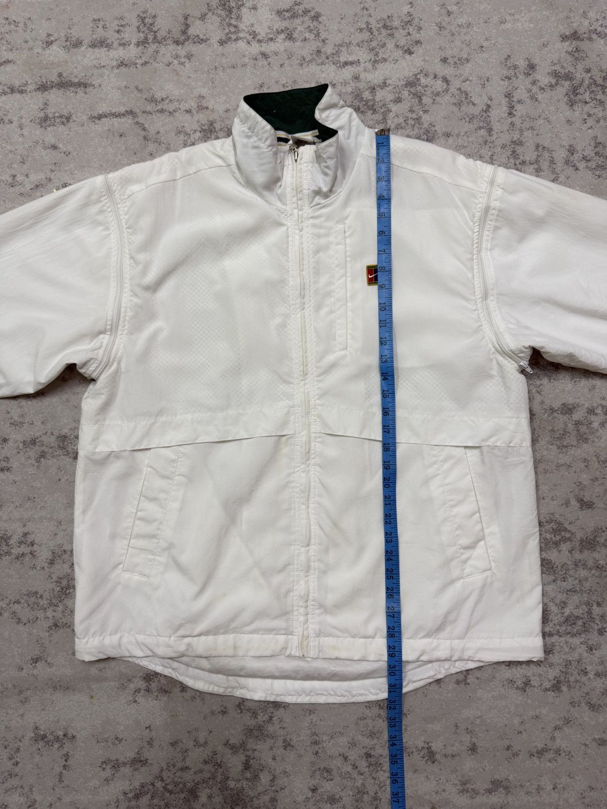 Nike Vintage 90s Nike Tennis Court Covertiable Sleeve Jacket Size US XL / EU 56 / 4 - 18 Thumbnail