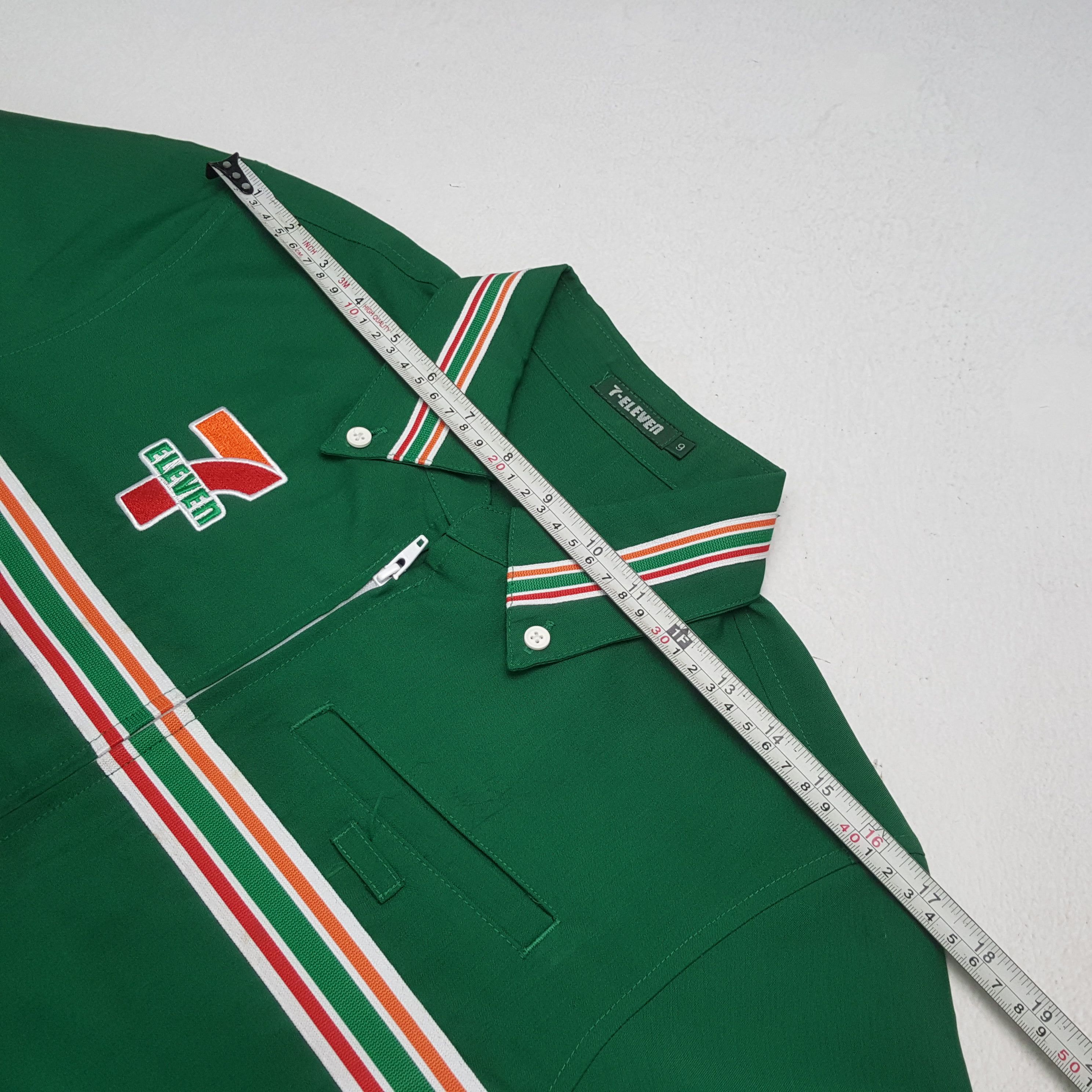 Japanese Brand × Vintage 7-ELEVEN Japanese Workwear Uniform Jacket C276N73 Size US S / EU 44-46 / 1 - 10 Thumbnail