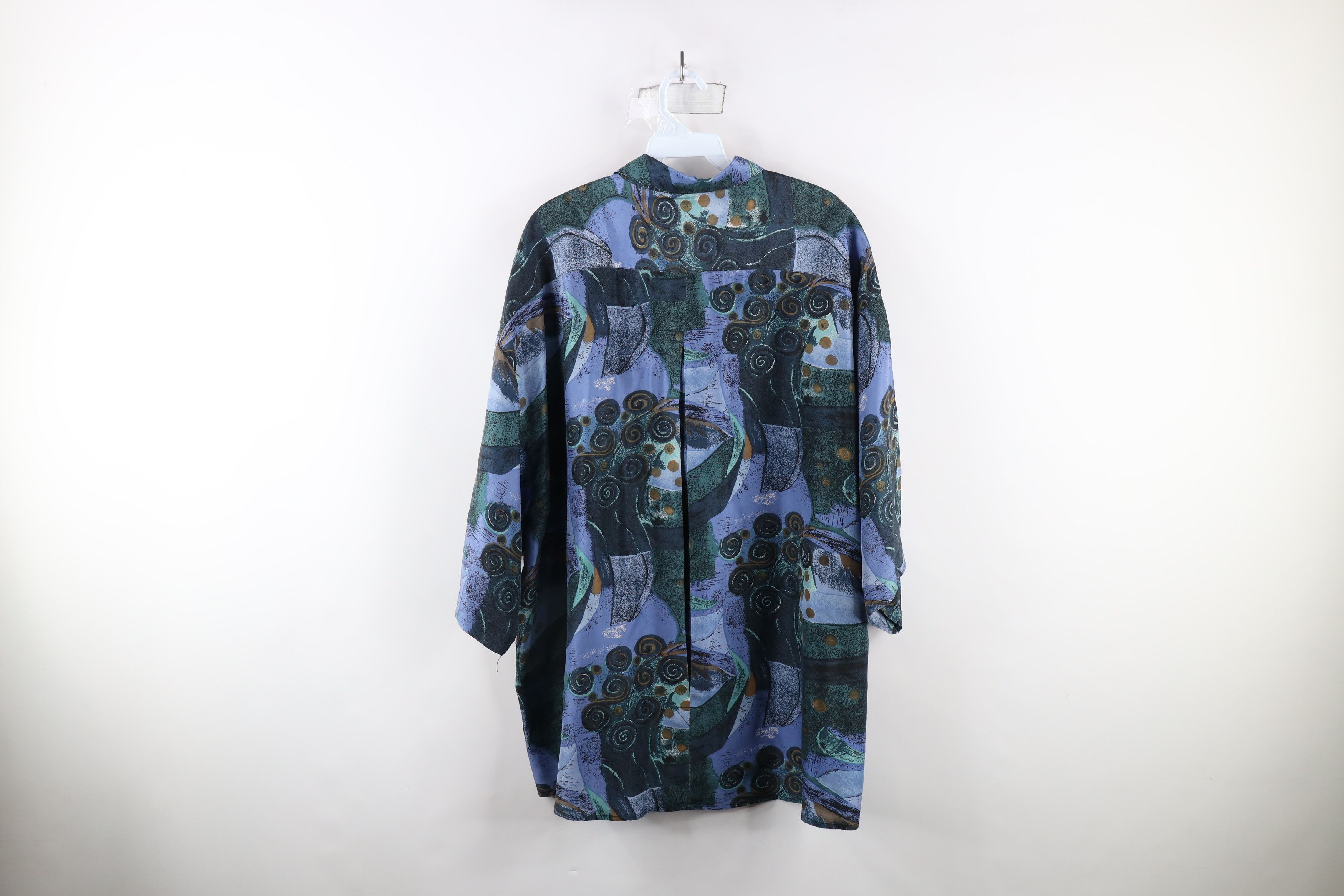 Vintage Vintage 90s Streetwear Short Sleeve Collard Button Shirt Size US XL / EU 56 / 4 - 6 Thumbnail