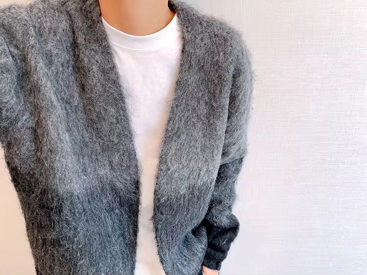 Other Retro vintage fashion gradient casual cardigan Size US L / EU 52-54 / 3 - 7 Thumbnail