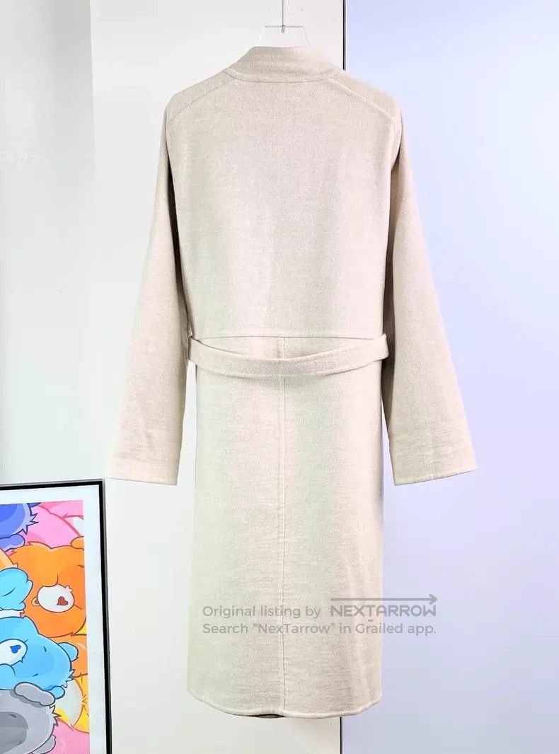 Hermes Hermes Beige Cashmere Coat Size XS / US 0-2 / IT 36-38 - 4 Thumbnail