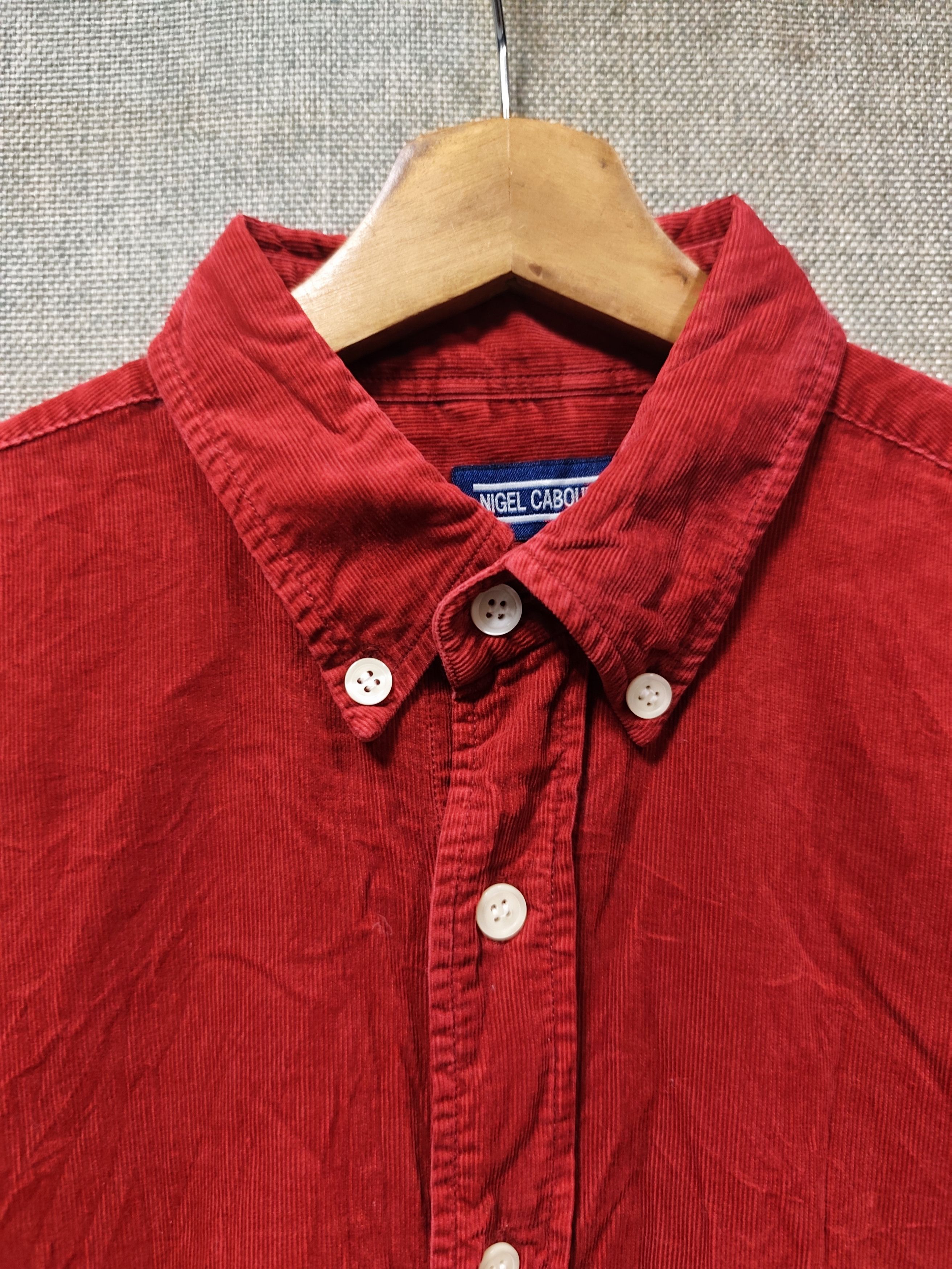 Nigel Cabourn Nigel Cabourn coudroy button up shirt Size US L / EU 52-54 / 3 - 4 Thumbnail