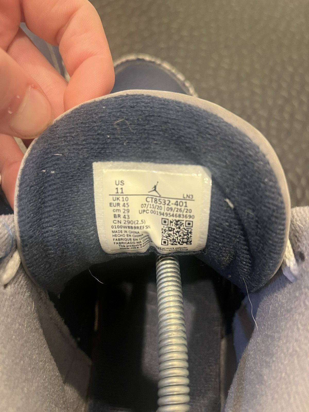 Jordan Brand JORDAN 3 GEORGETOWN Size US 11 / EU 44 - 5 Thumbnail