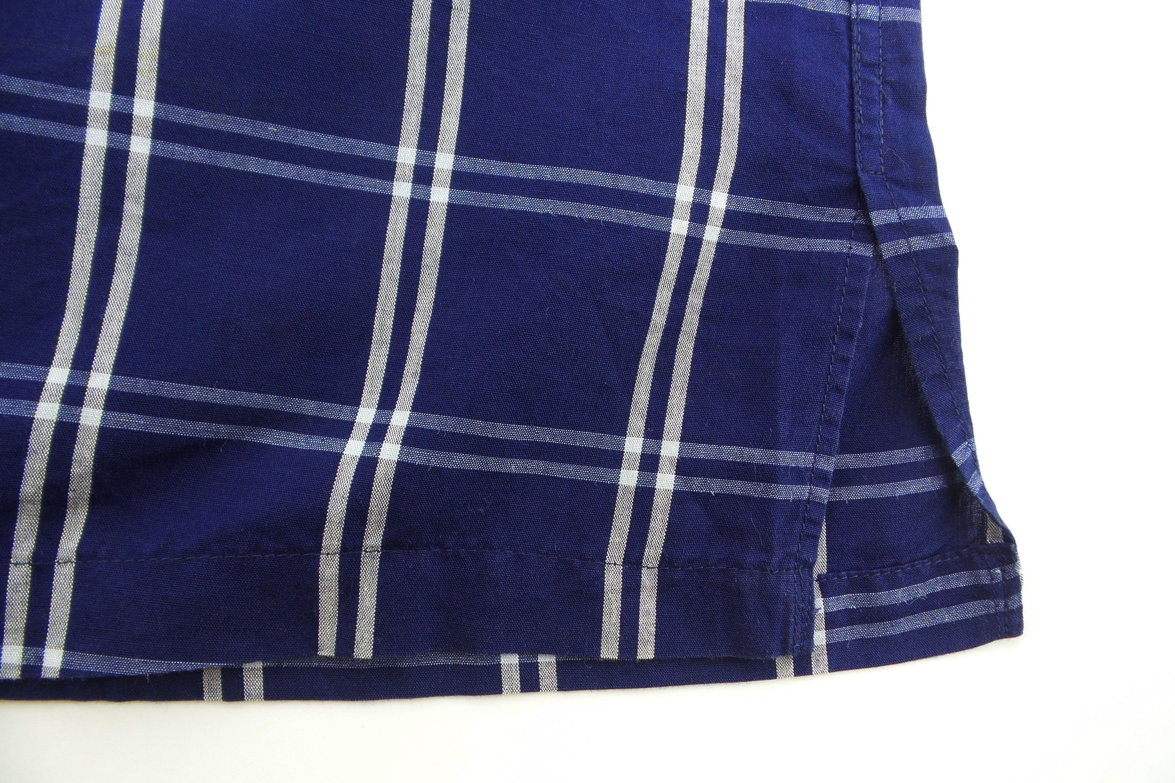 Aquascutum Aquascutum Single Pocket Checks Design Shirts Size US XL / EU 56 / 4 - 8 Thumbnail