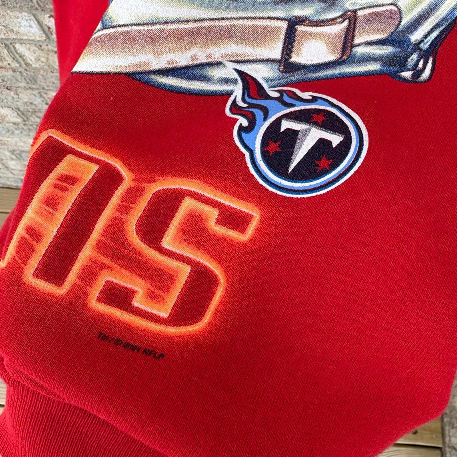 Logo Athletic Vintage 90s Titans graphic Sweatshirt Size US XL / EU 56 / 4 - 9 Thumbnail
