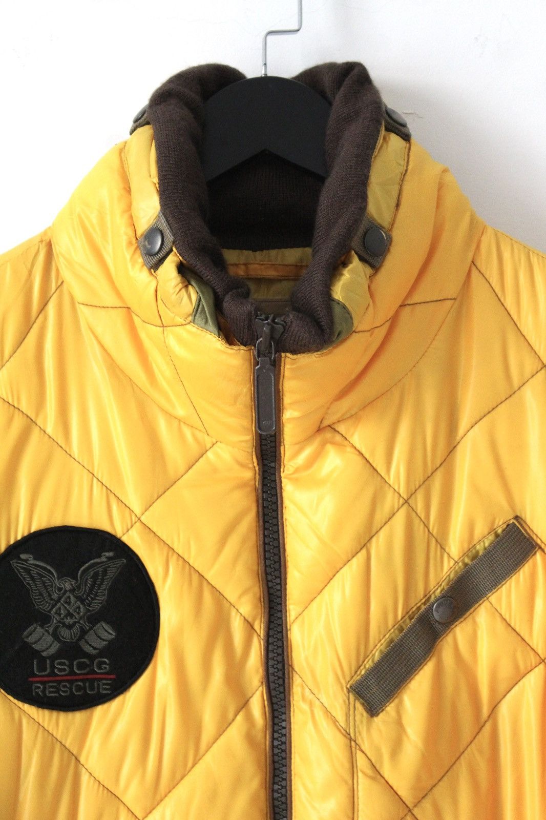 Avirex 2000S AVIREX USCG AF-75 QUILTED RESCUE JACKET – YELLOW Size US XL / EU 56 / 4 - 3 Thumbnail