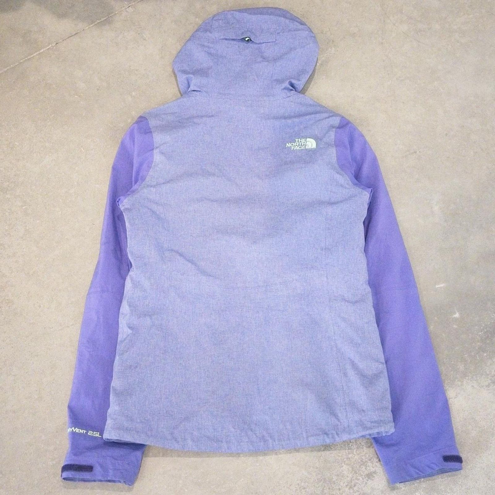 The North Face HyVent 2.5L Jacket Purple & Blue Size Medium