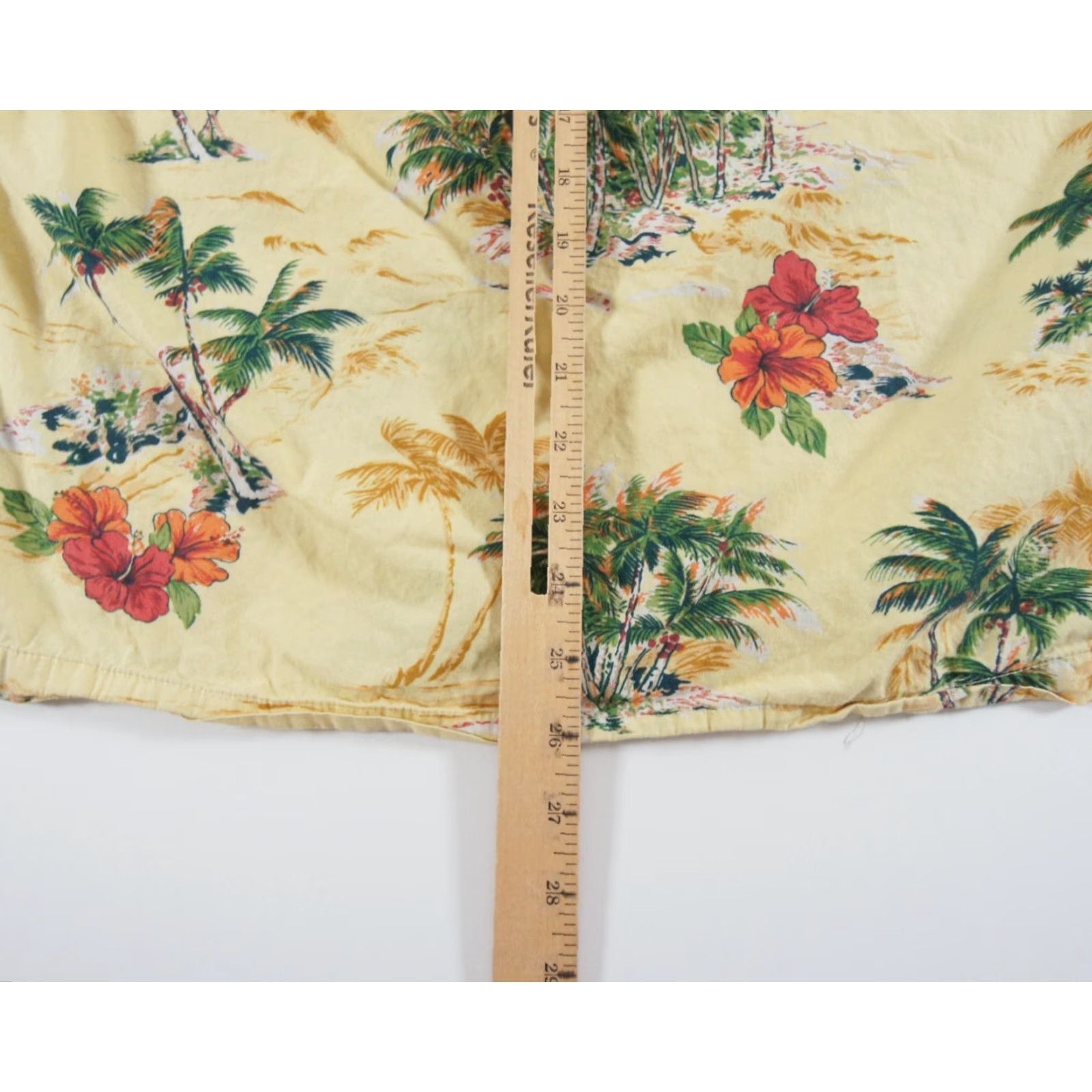 Tori Richard Tori Richard Hawaiian Polo Shirt Mens Small Yellow Floral Short Sleeve Size US S / EU 44-46 / 1 - 8 Thumbnail