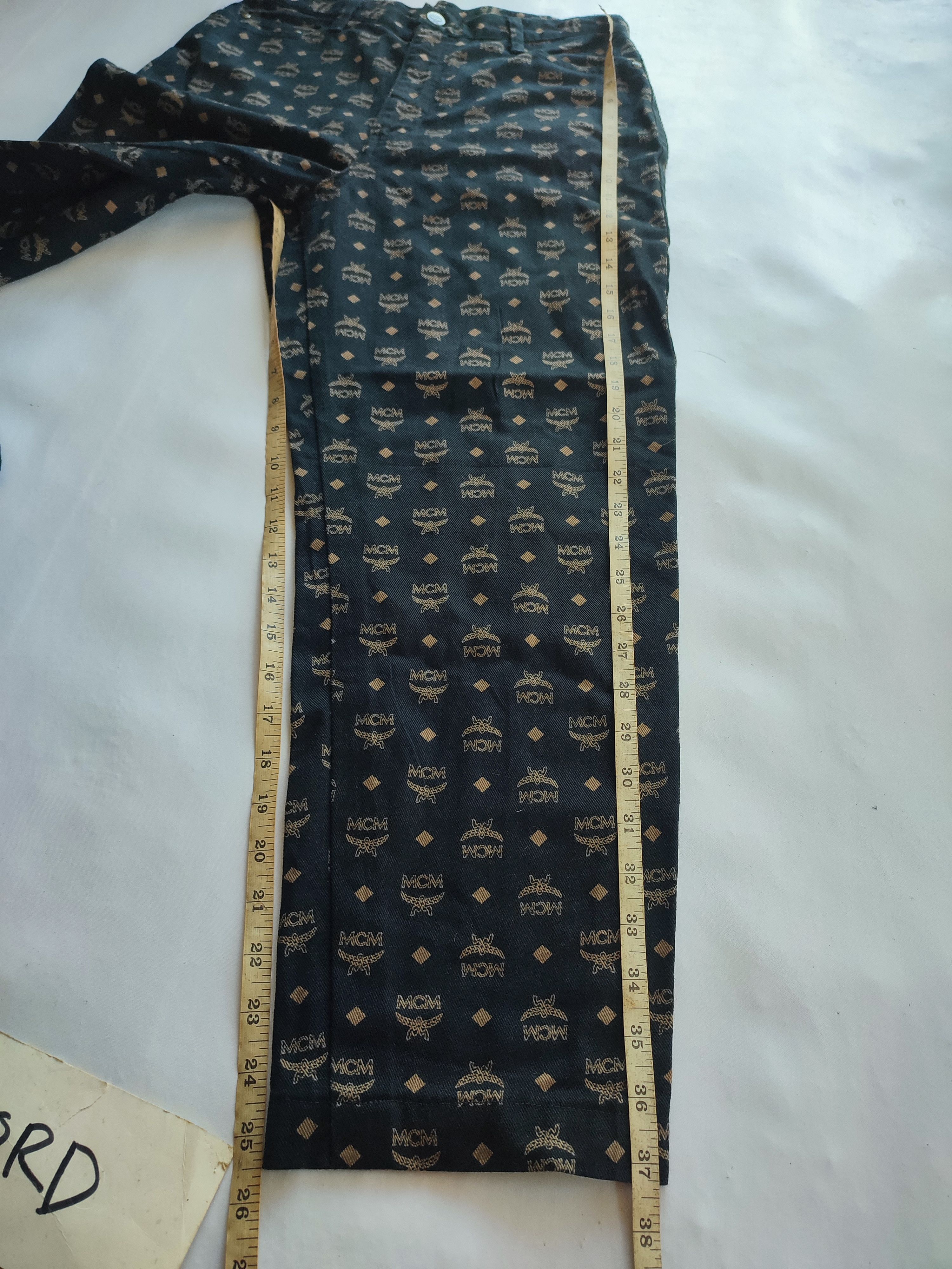 MCM Vintage women's MCM MONOGRAM PANTS JAPAN Size 28" / US 6 / IT 42 - 17 Thumbnail