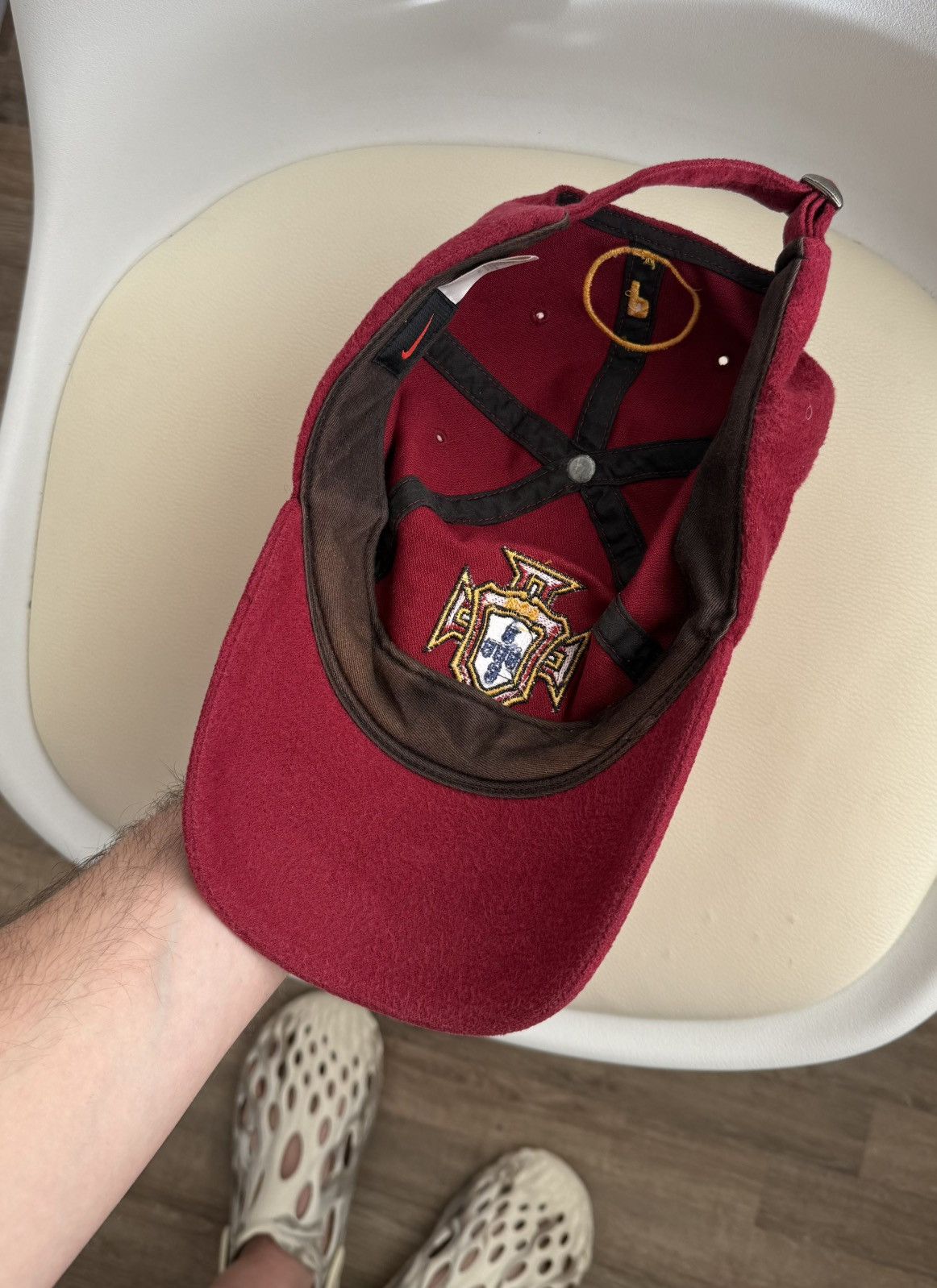 Nike Nike Y2K Portugal Total 90 Rare Soccer Blokecore Drill Hat Size ONE SIZE - 6 Thumbnail