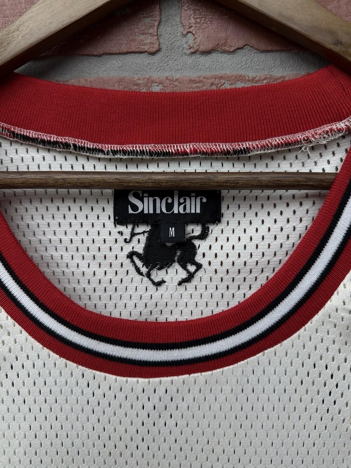 Sinclair Global Sinclair Basketball Jersey Red White Size Medium Authentic Size US M / EU 48-50 / 2 - 3 Thumbnail