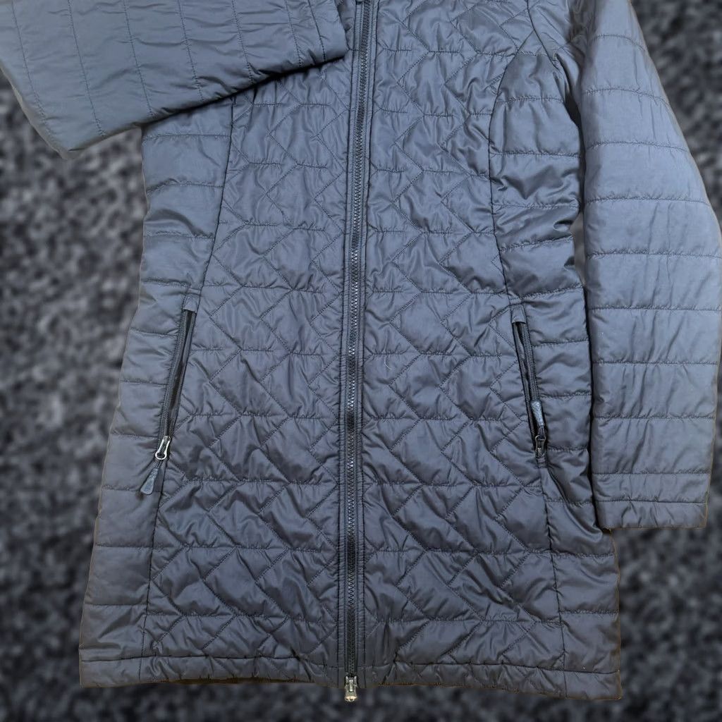 The North Face VINTAGE The North Face Tamburello Quilted Parka Jacket Women’s Small Black Full Zip Long Size S / US 4 / IT 40 - 1 Thumbnail