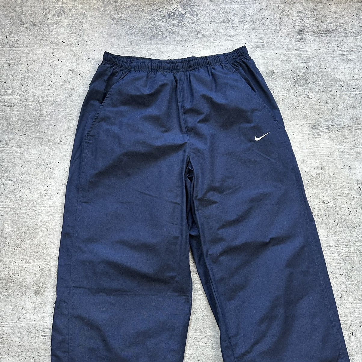 Nike Vintage Nike Nylon Track BAGGY Pants Drill Y2K Logo Men’s Size US 32 / EU 48 - 3 Thumbnail