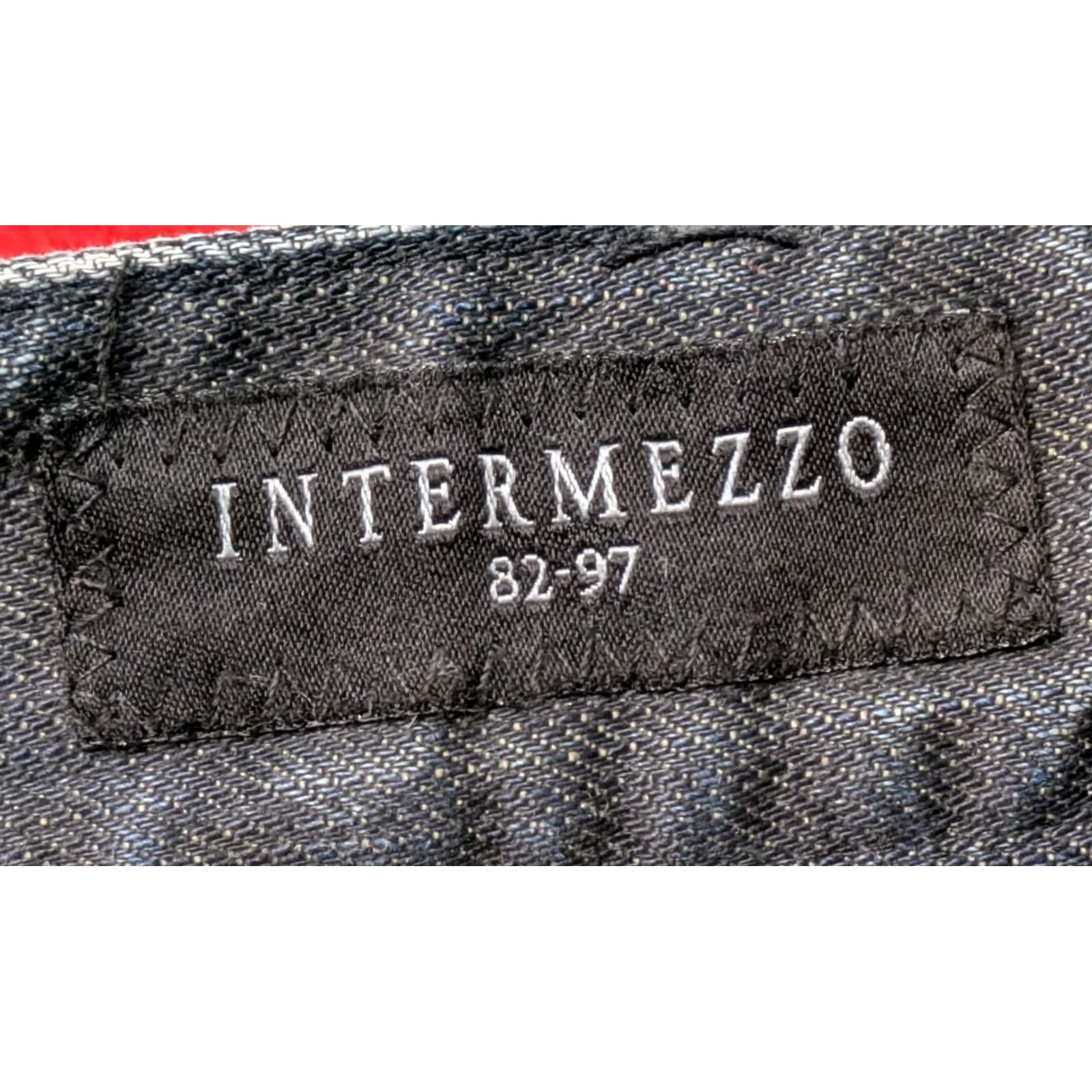 Vintage Intermezzo Japanese Selvedge Denim Jeans 32x33 Japan C3 M29 Y86 KO ReVirth Stars Size US 32 / EU 48 - 7 Thumbnail