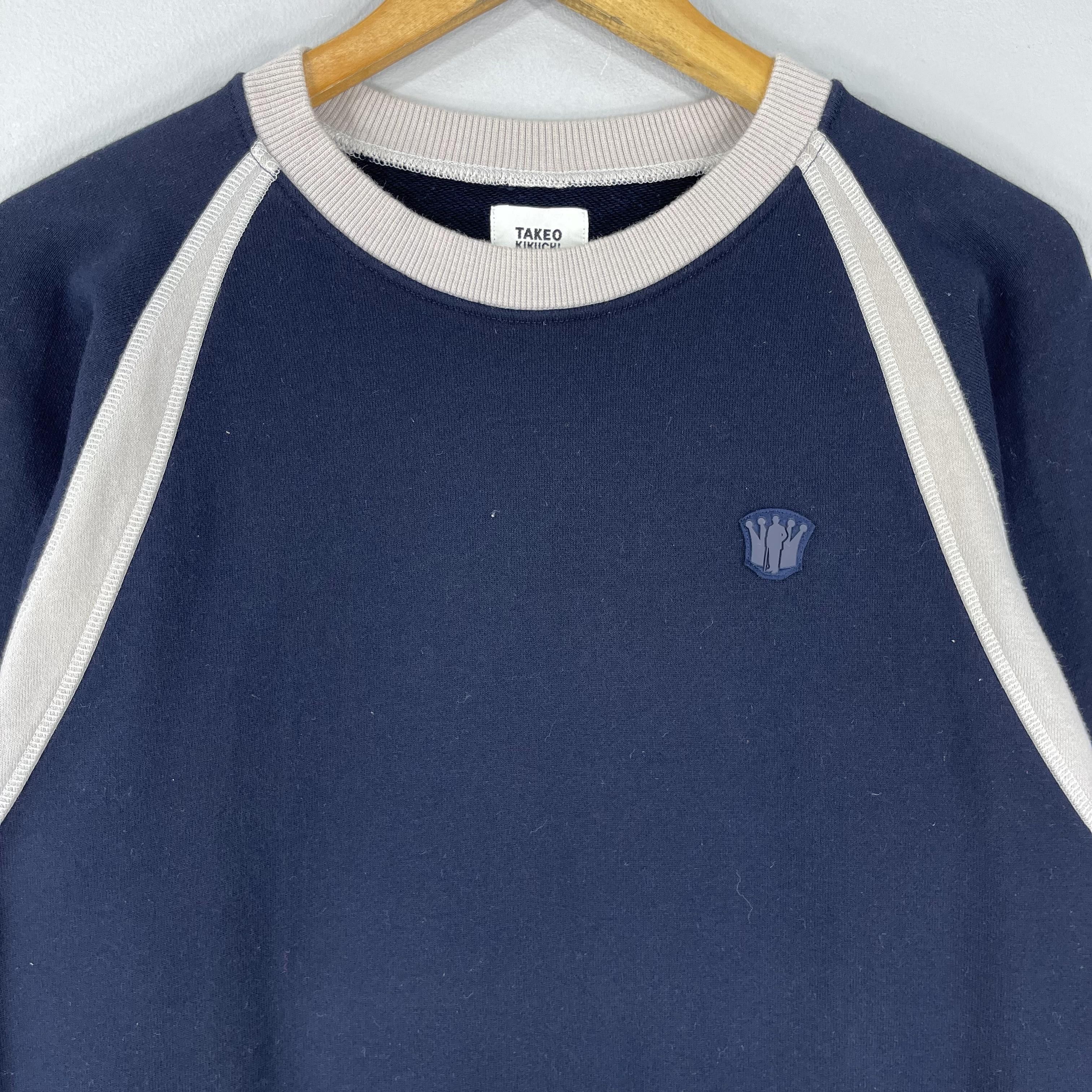 Japanese Brand Vintage TAKEO KIKUCHI Japan Crewneck Sweater Size US M / EU 48-50 / 2 - 2 Thumbnail