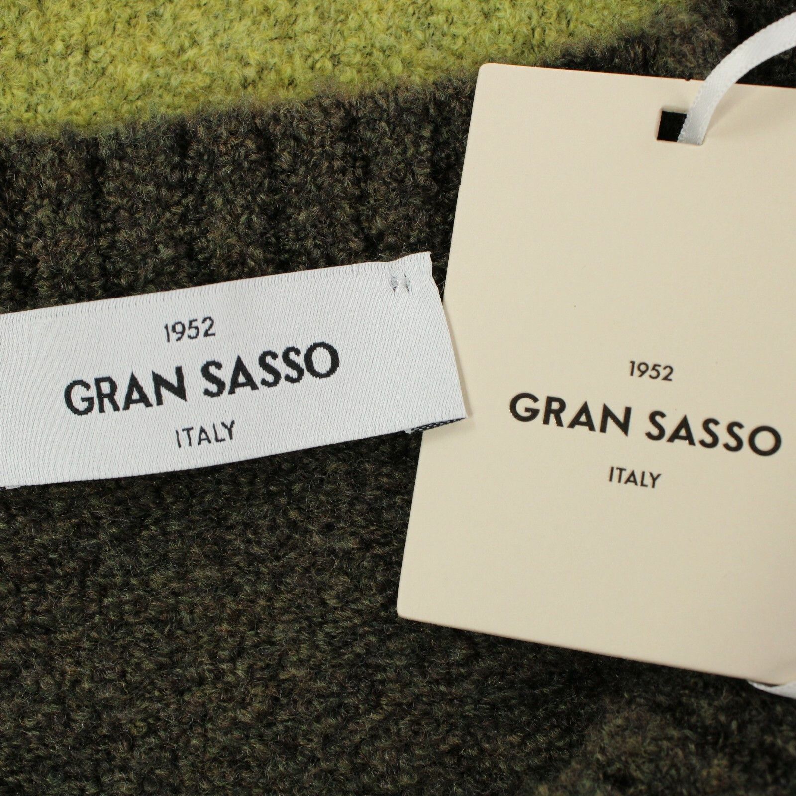 Gran Sasso Gran Sasso Sweater Size US M in Green Size US M / EU 48-50 / 2 - 2 Thumbnail