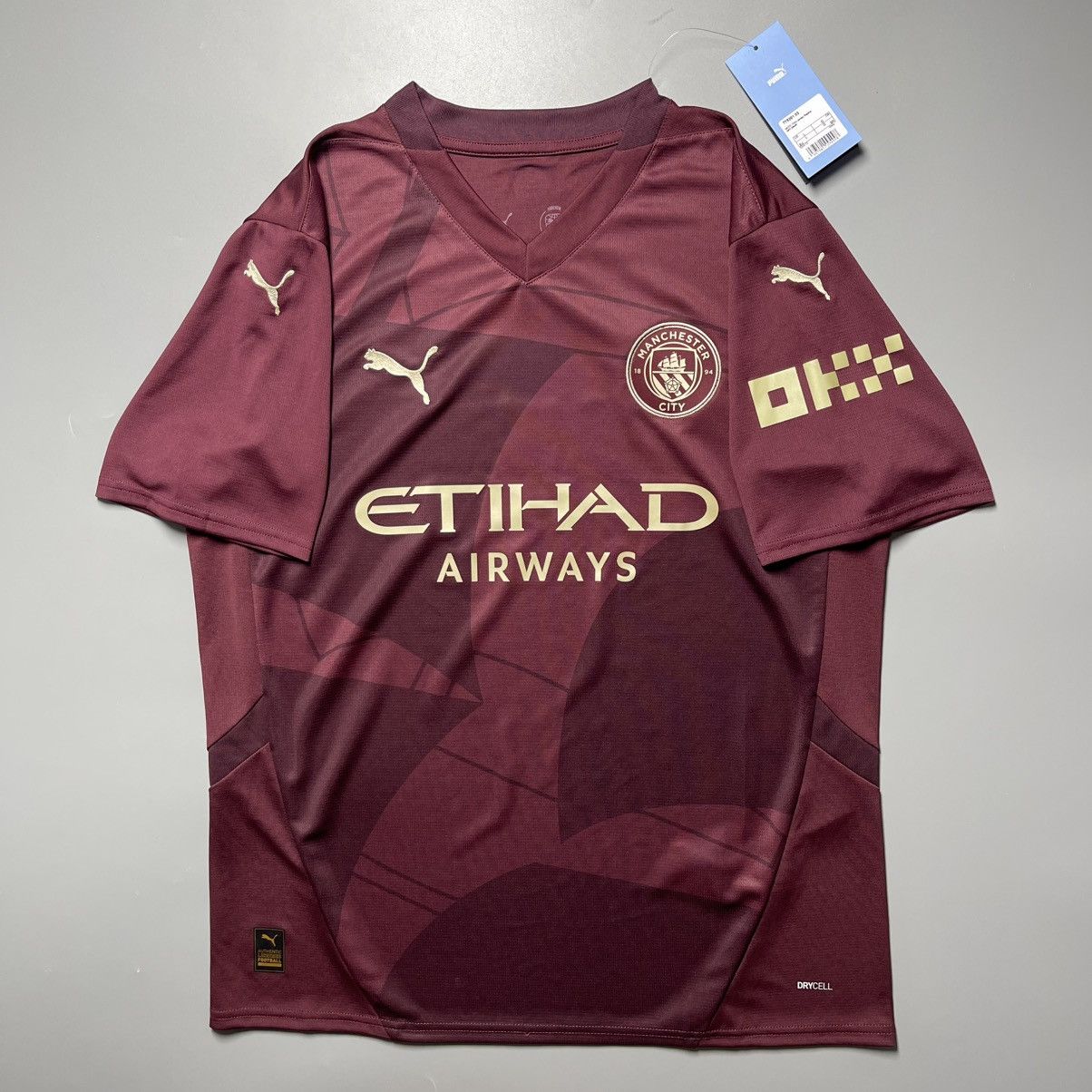 Puma MAN CITY PUMA 2024/2025 FOOTBALL THIRD JERSEY #17 DE BRUYNE Size US L / EU 52-54 / 3 - 2 Thumbnail