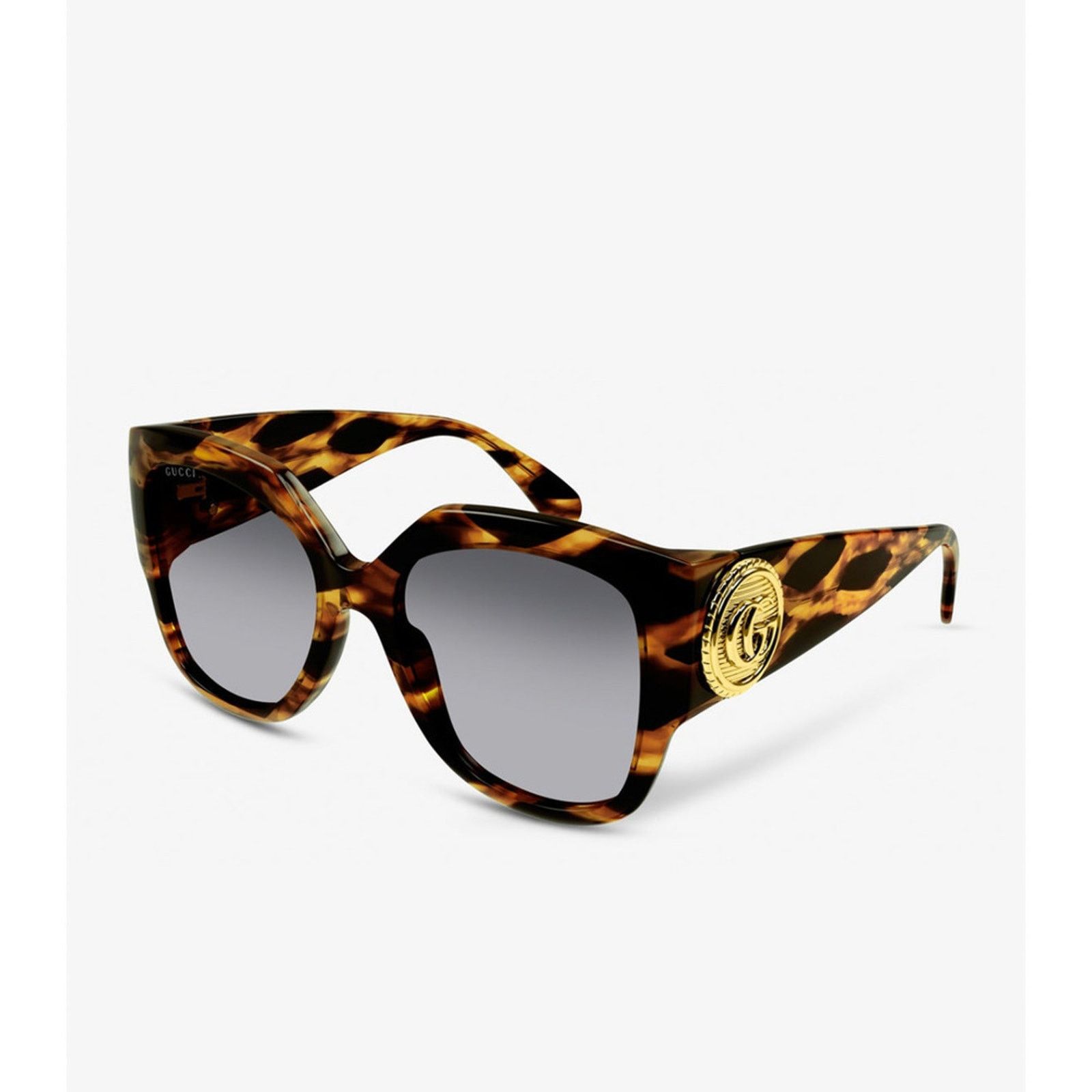 Gucci NWT GUCCI GG1407S 002 Havana(GG1407S-002-FR) display picture 3