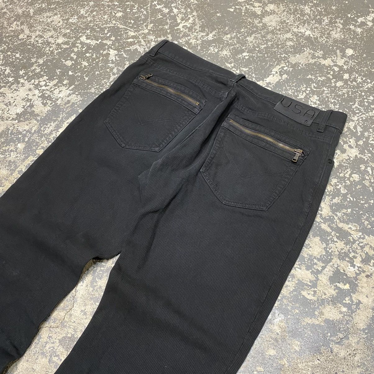 John Varvatos × Vintage Vintage John Varvatos Corduroy Black Archive Pants Size US 37 - 10 Thumbnail