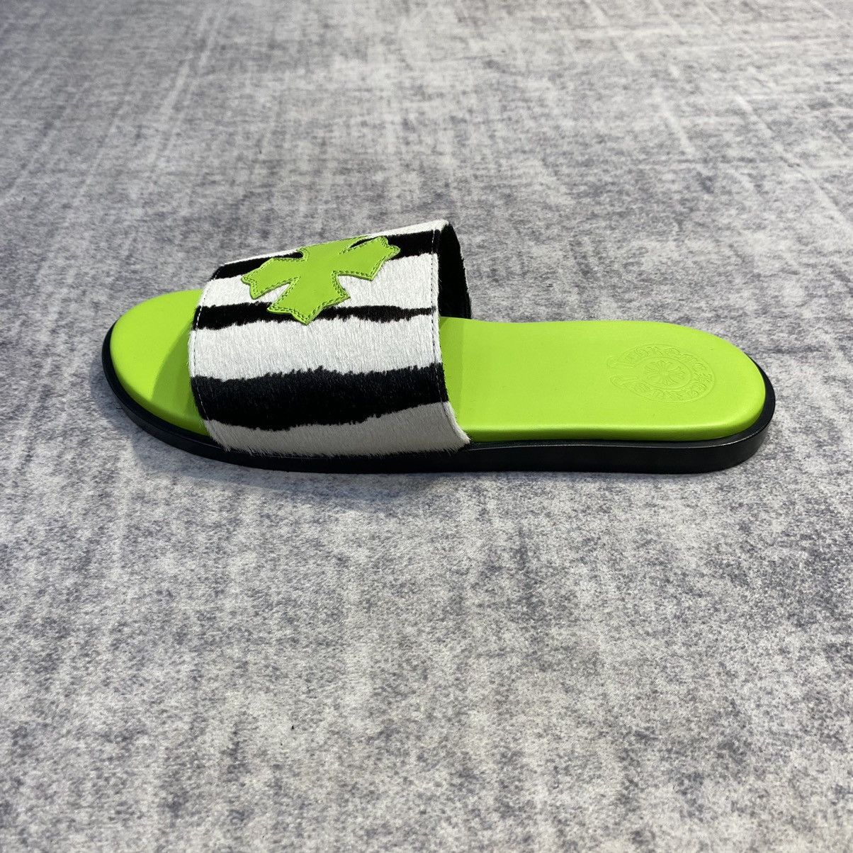 Chrome Hearts Chrome Hearts Zebra Hoc Plus Patch Slide Lime Size US 9 / EU 42 - 14 Thumbnail