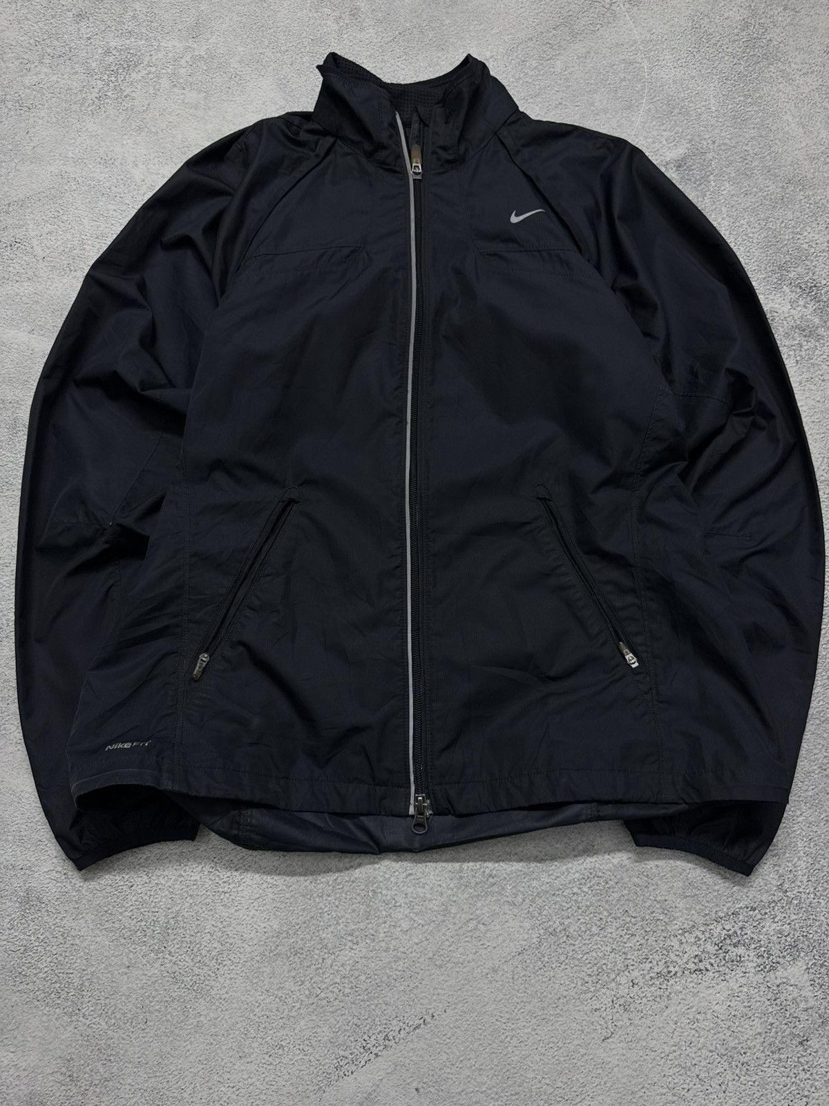 Nike Vintage Y2K Nike Nylon Mini Logo Jacket 00’s Size L / US 10 / IT 46 - 7 Thumbnail
