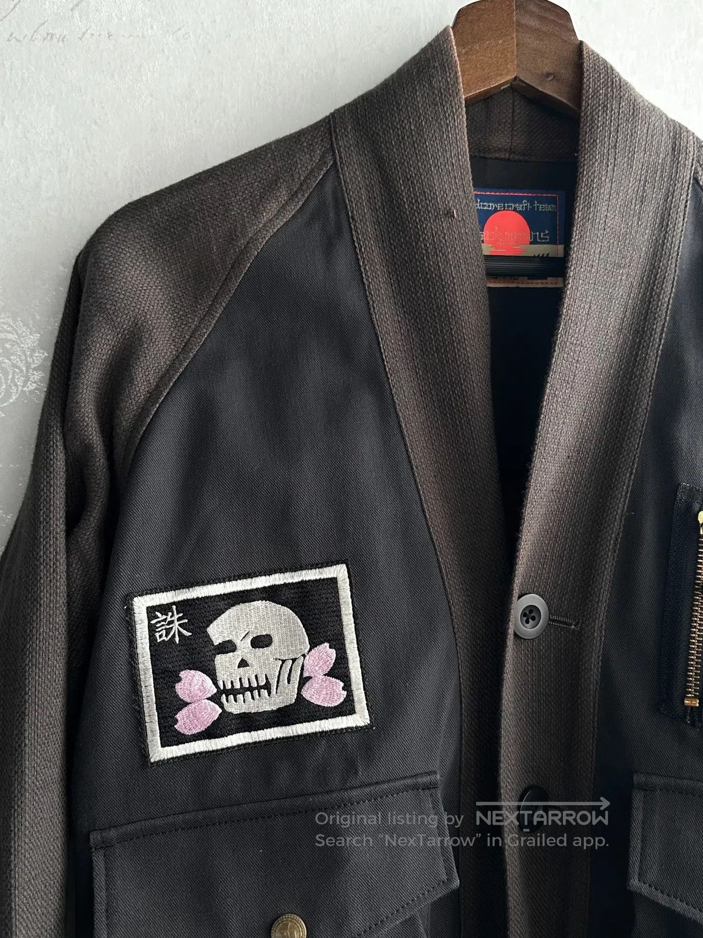 Blackmeans blackmeans 00s Pocket Embroidered Jacket| Size US S / EU 44-46 / 1 - 3 Thumbnail