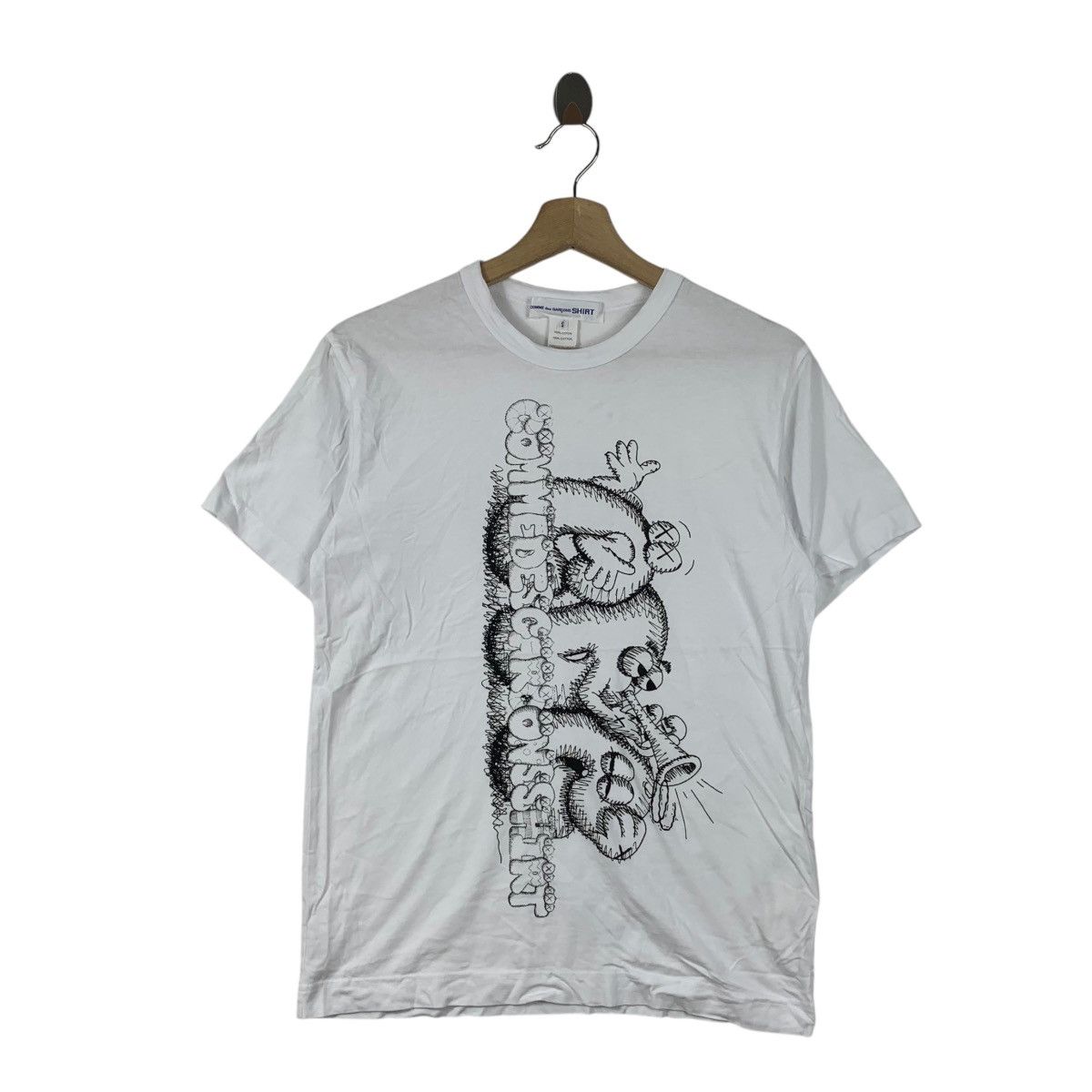 Comme des Garcons COMME DES GARCONS x KAWS Companion Buddy Tee Shirt Top Size US S / EU 44-46 / 1 - 1 Thumbnail