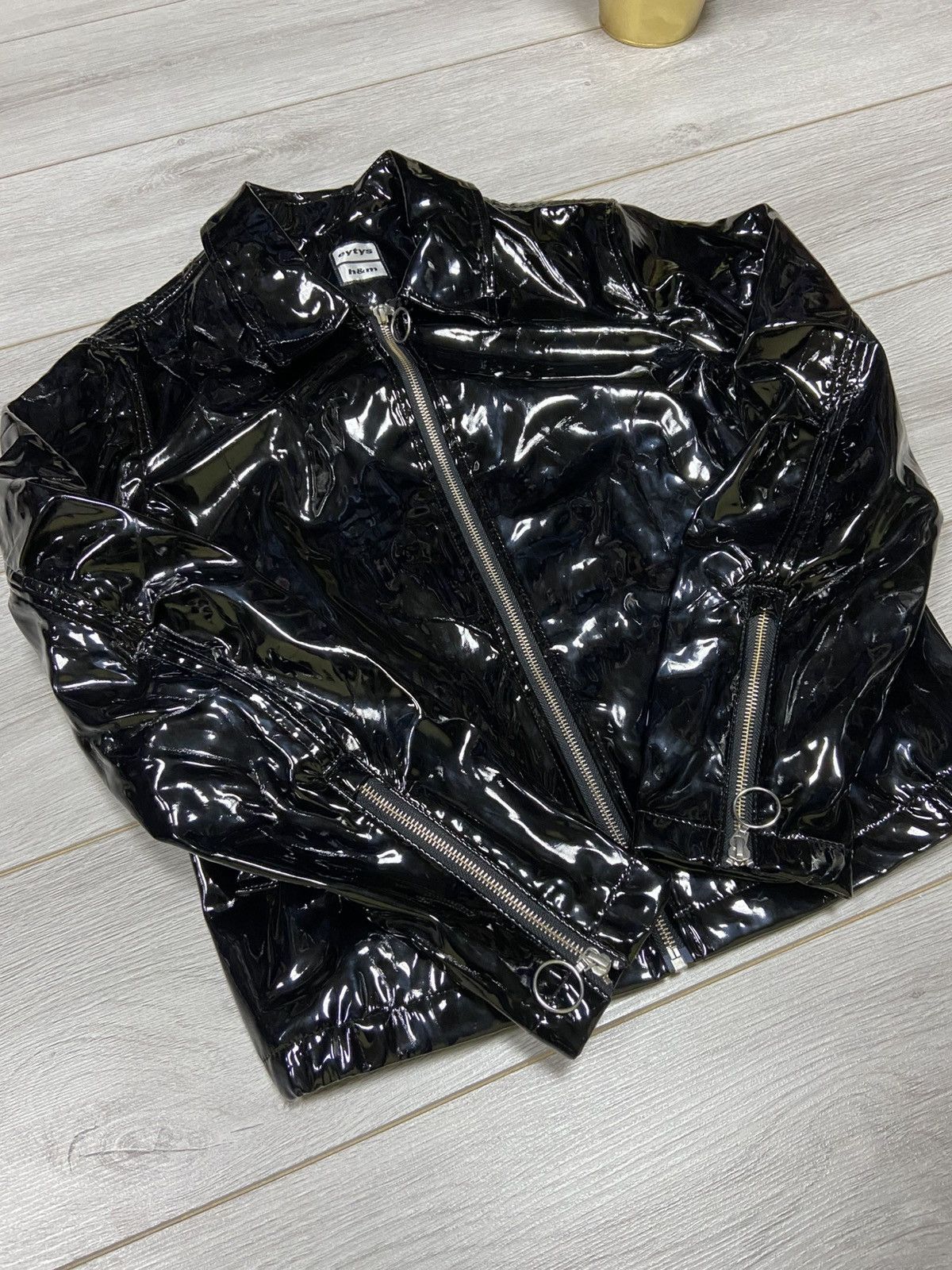 Eytys Black Latex Eytys x H&M Jacket Size US S / EU 44-46 / 1 - 7 Thumbnail